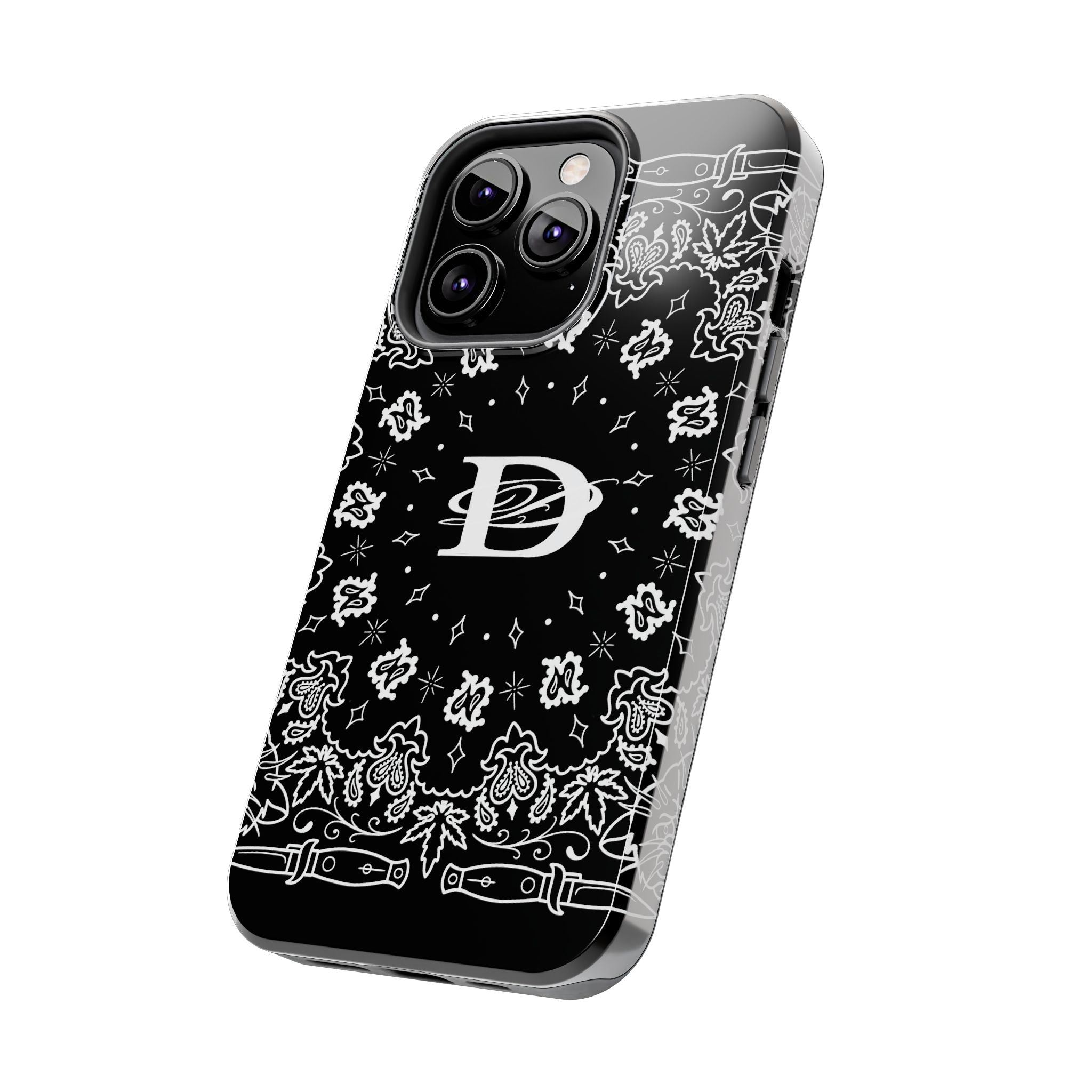DD Custom Bandana Print Phone Case