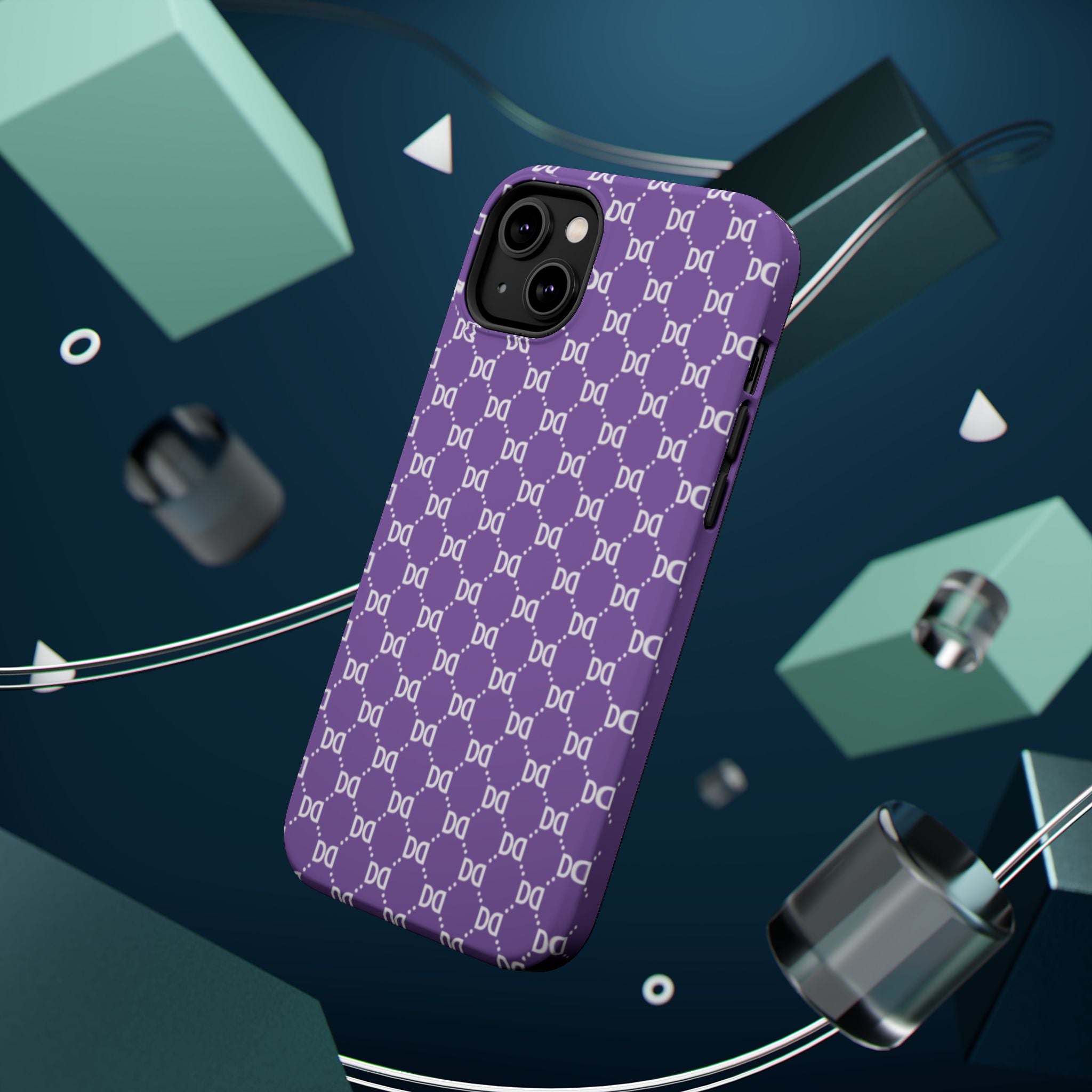 DD Monogram Pattern Magnetic Phone Case