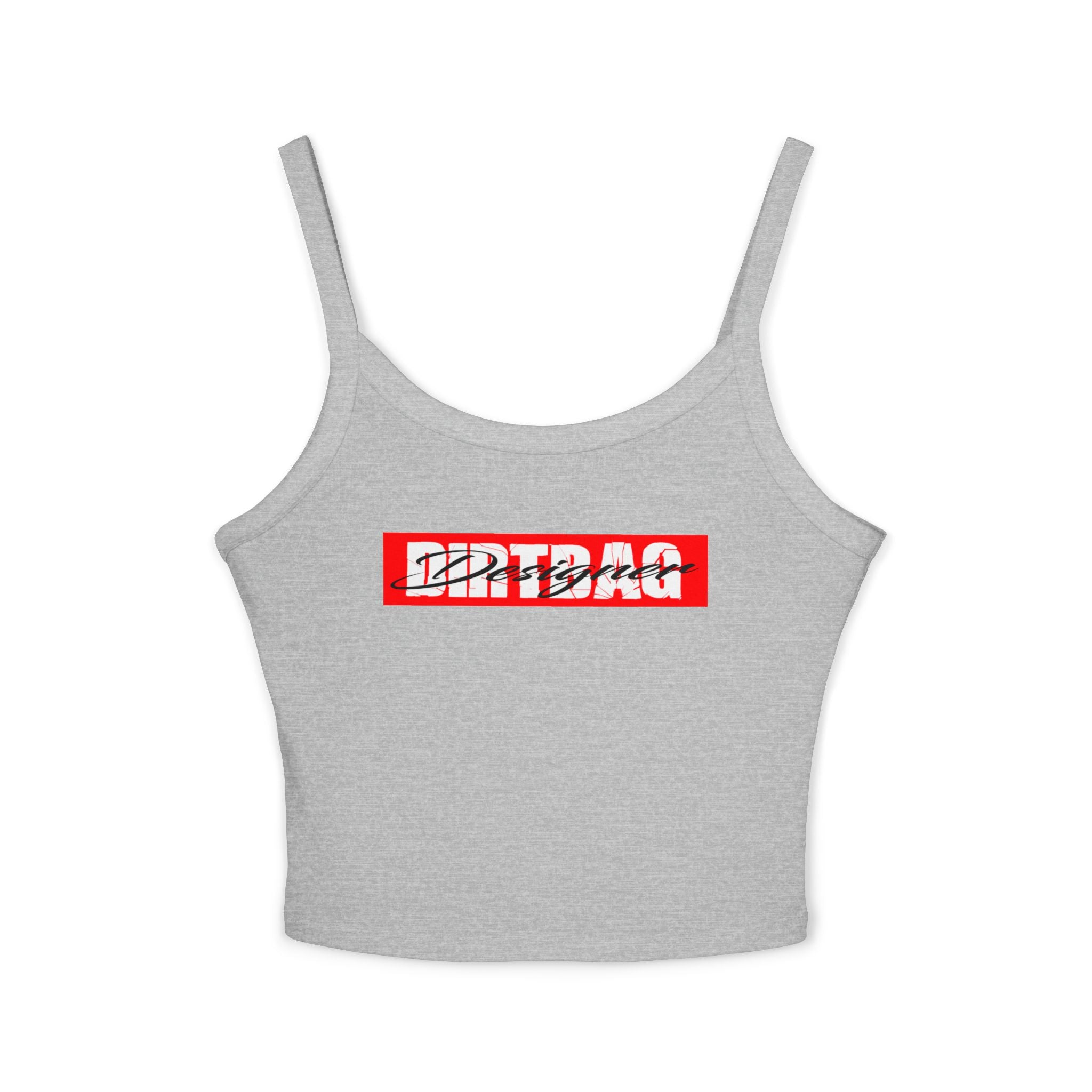 Broken Dirtbag Box Logo Graphic Spaghetti Strap Tank Top