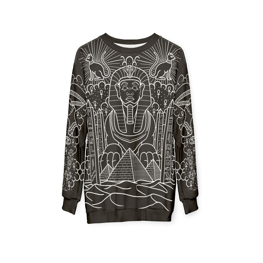 Ancient Egypt Tattoo Body Suit Unisex Crewneck Sweatshirt AOP