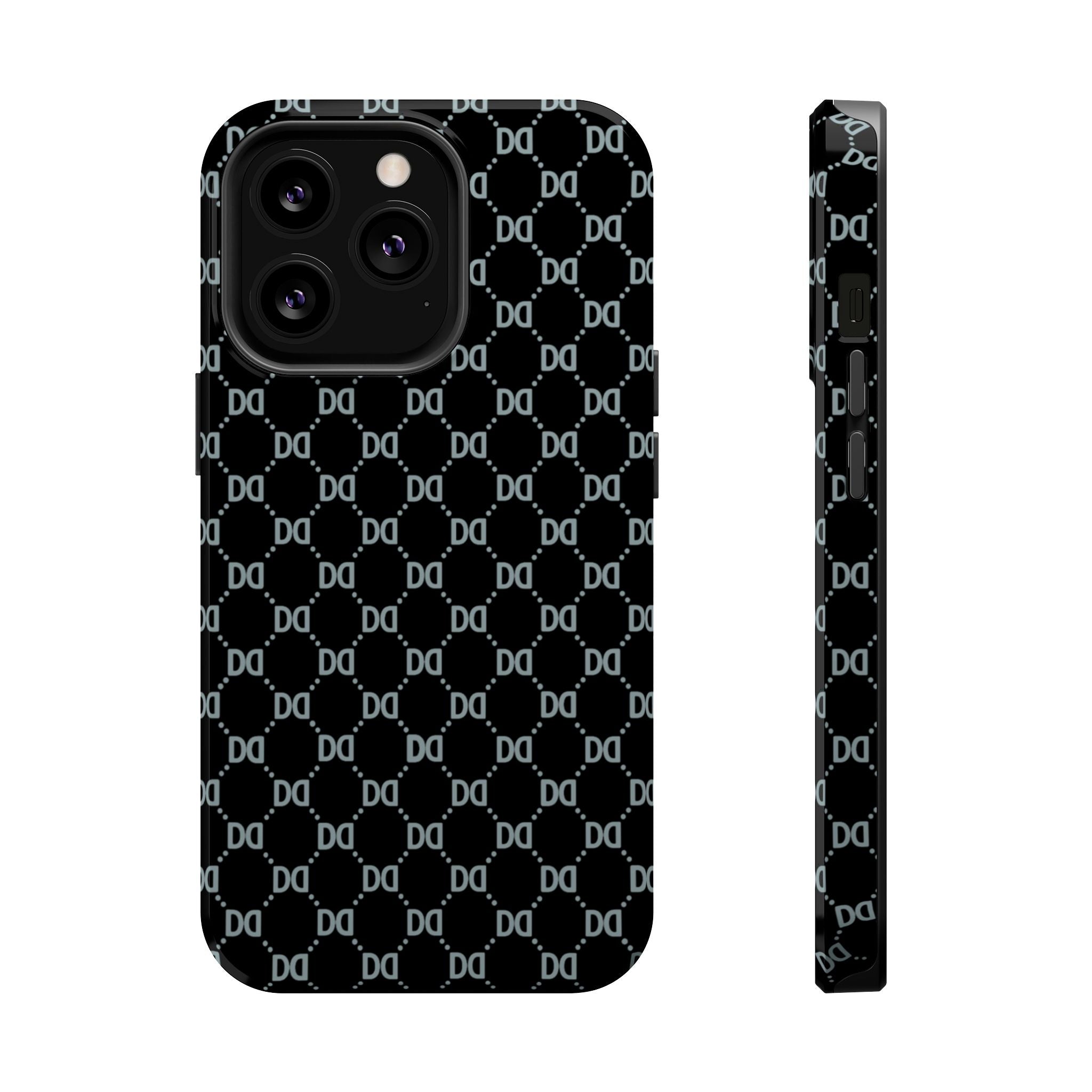 DD Monogram Pattern Magnetic Phone Case