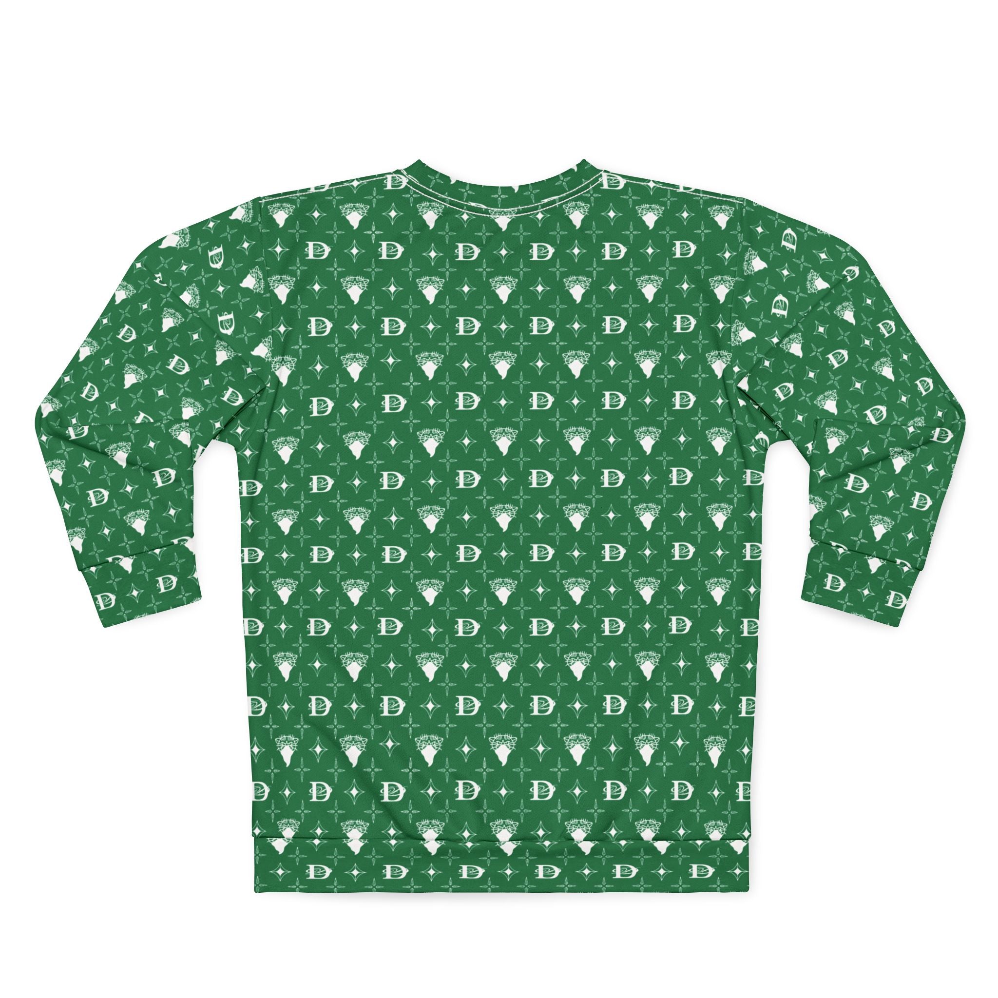 Bandito Panther Custom Monogram Print Unisex Sweatshirt AOP