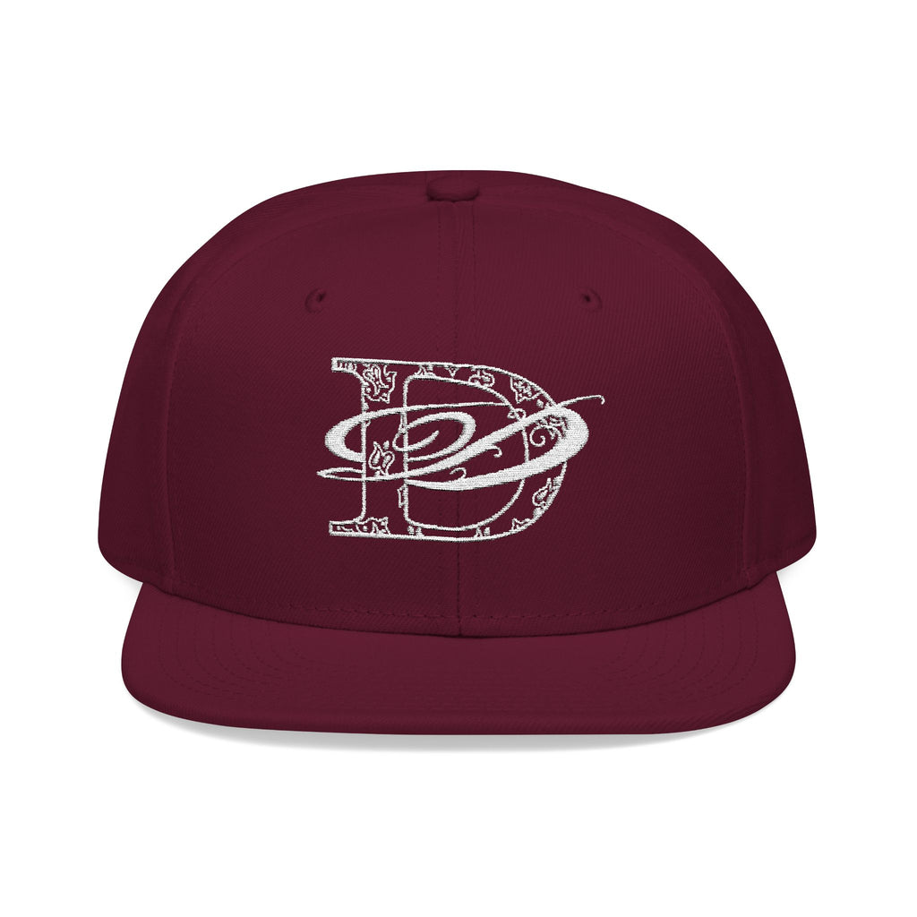 DD Bandana Print Embroidered Flat Billed Snapback Cap | Streetwear, Urban Fashion, Tattoo, Bandana, Designer