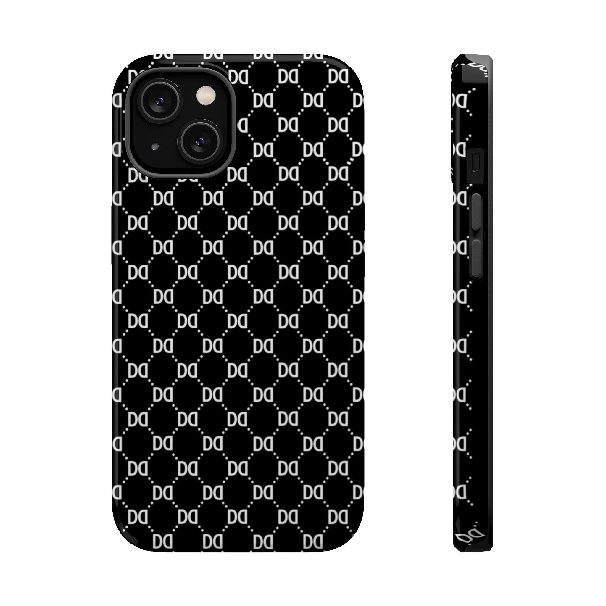 DD Monogram Pattern Magnetic Phone Case
