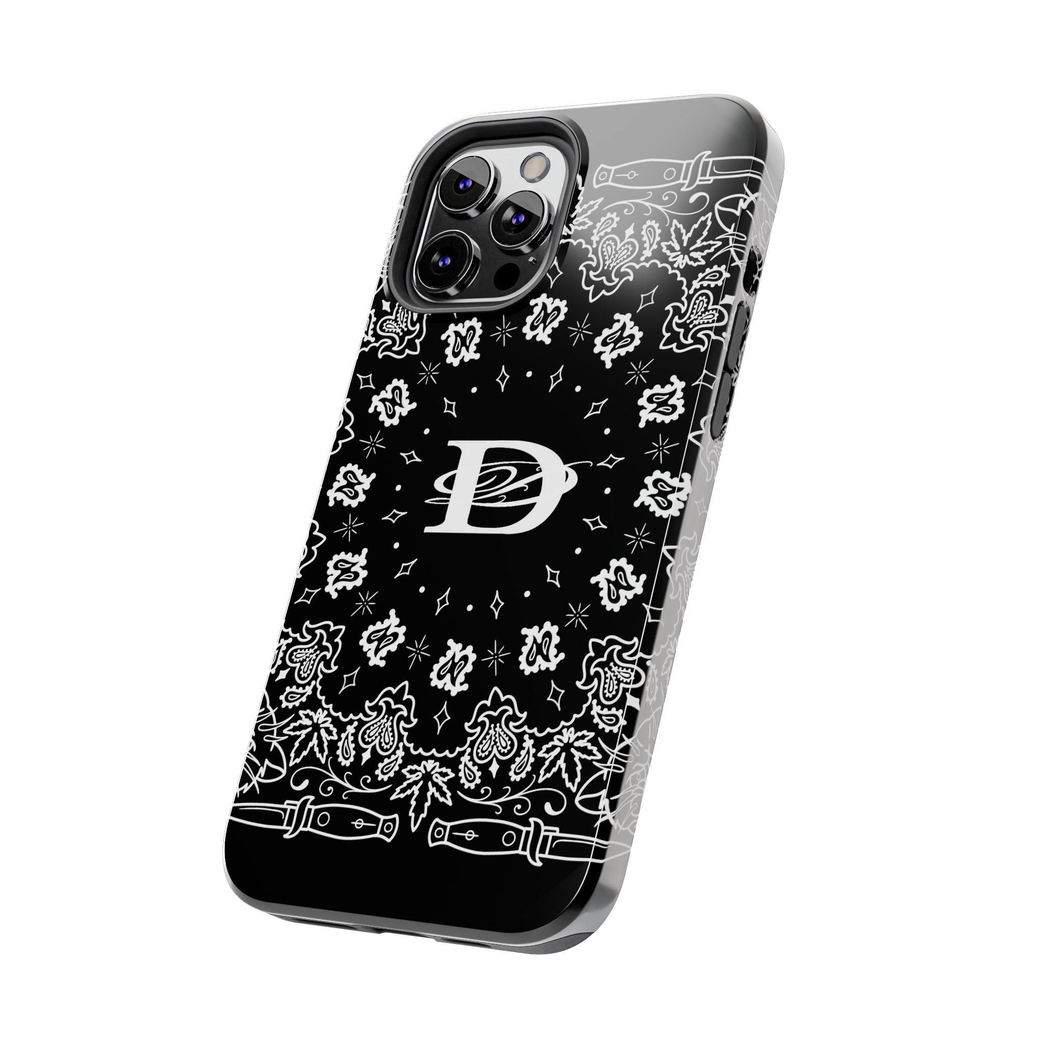 DD Custom Bandana Print Phone Case