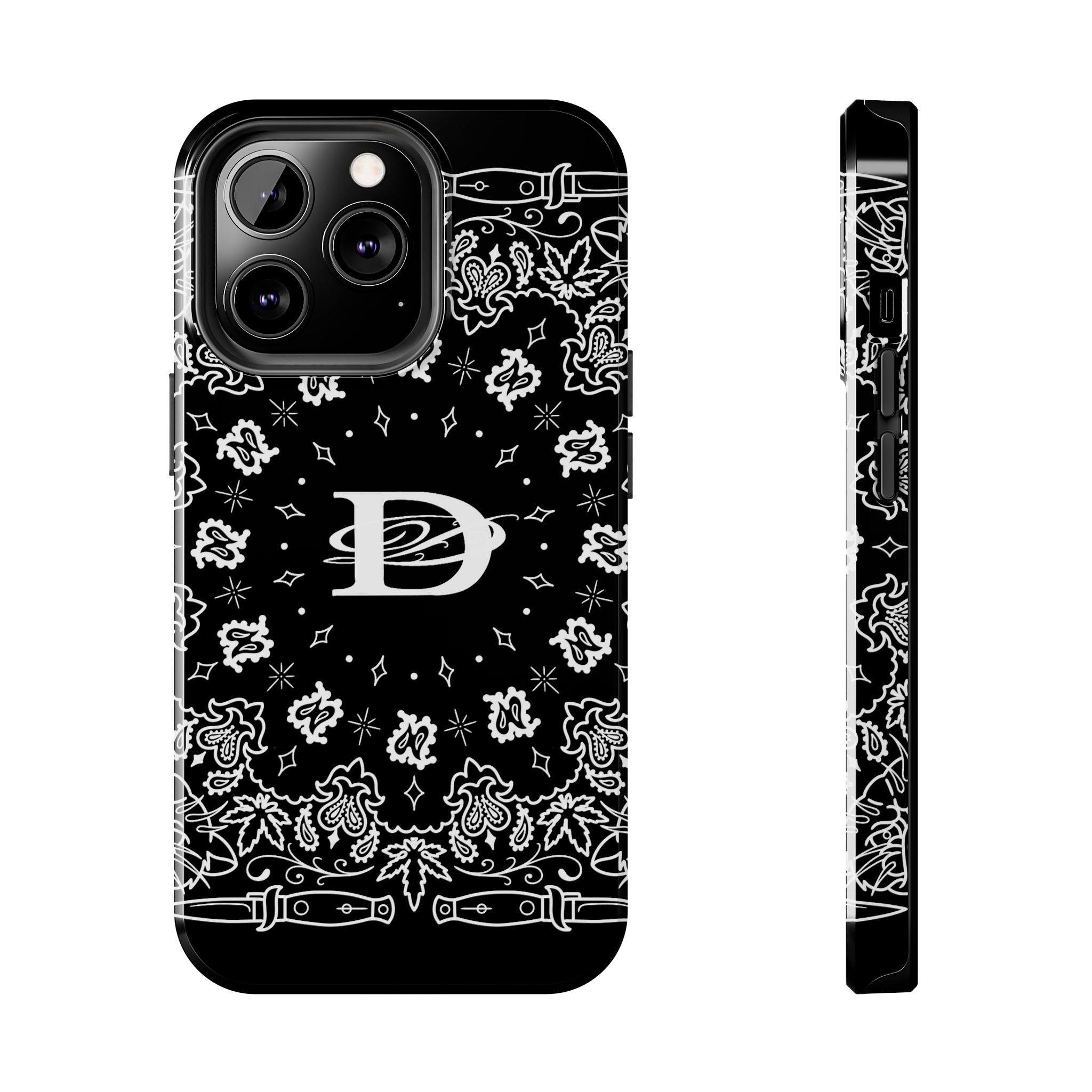 DD Custom Bandana Print Phone Case