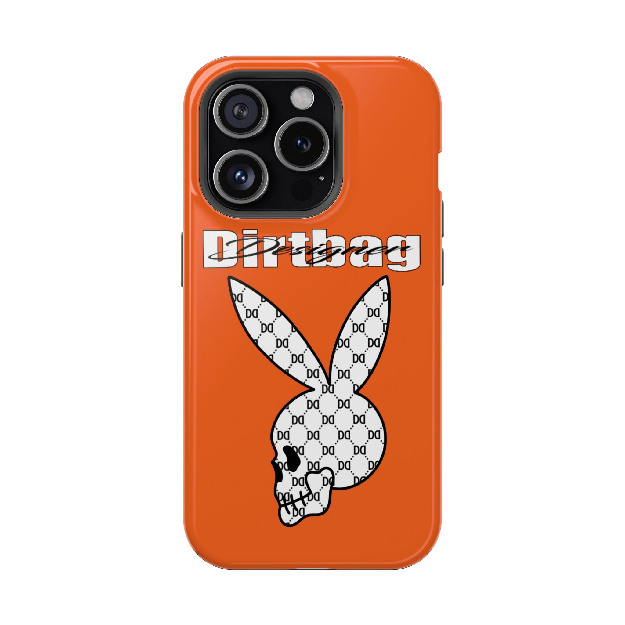 DD Monogram Bunny Skull Magnetic Phone Case