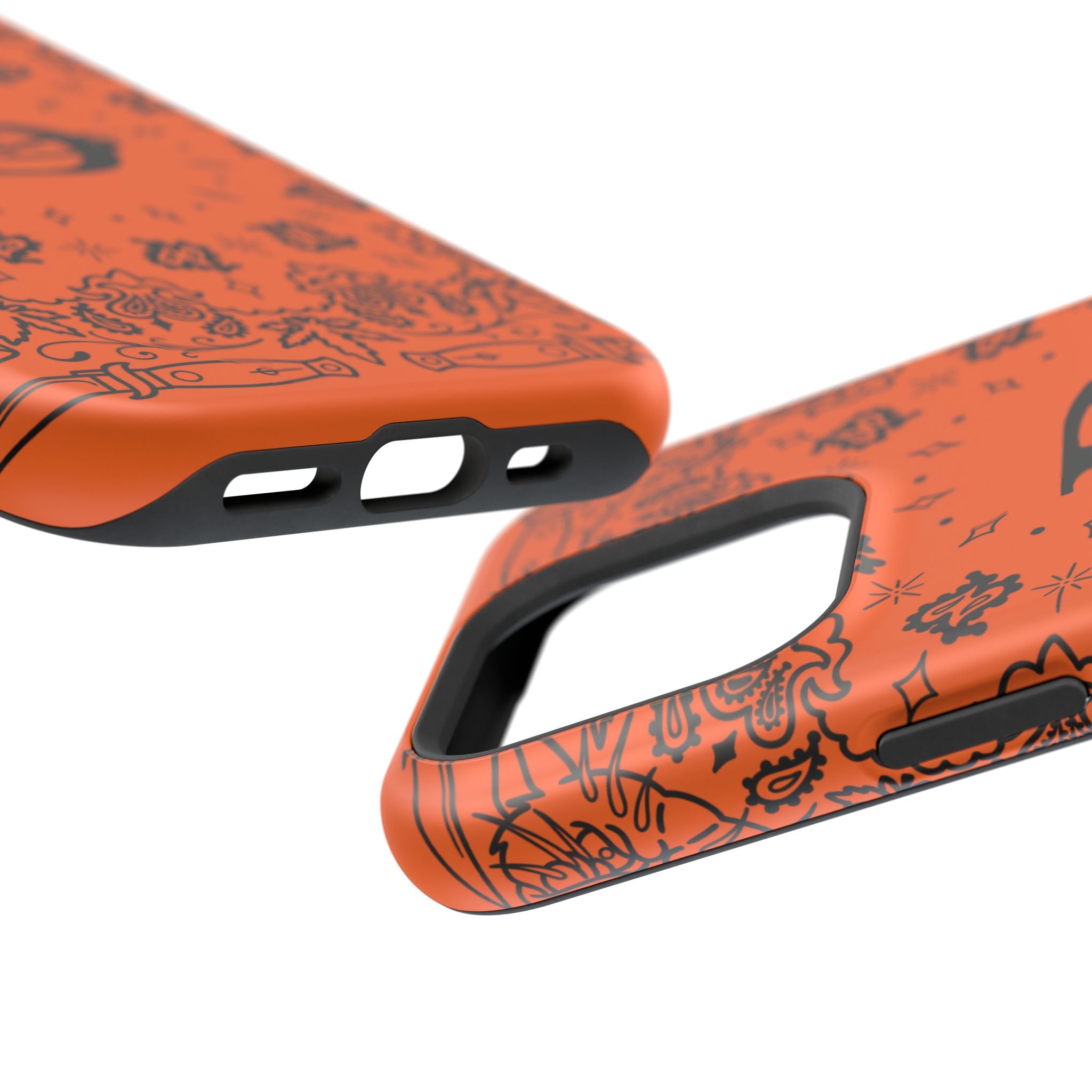 DD Custom Bandana Print Stylish Magnetic Phone Cases for Trendy Protection, Customize Your Style, Personalized Gift, Unique Design