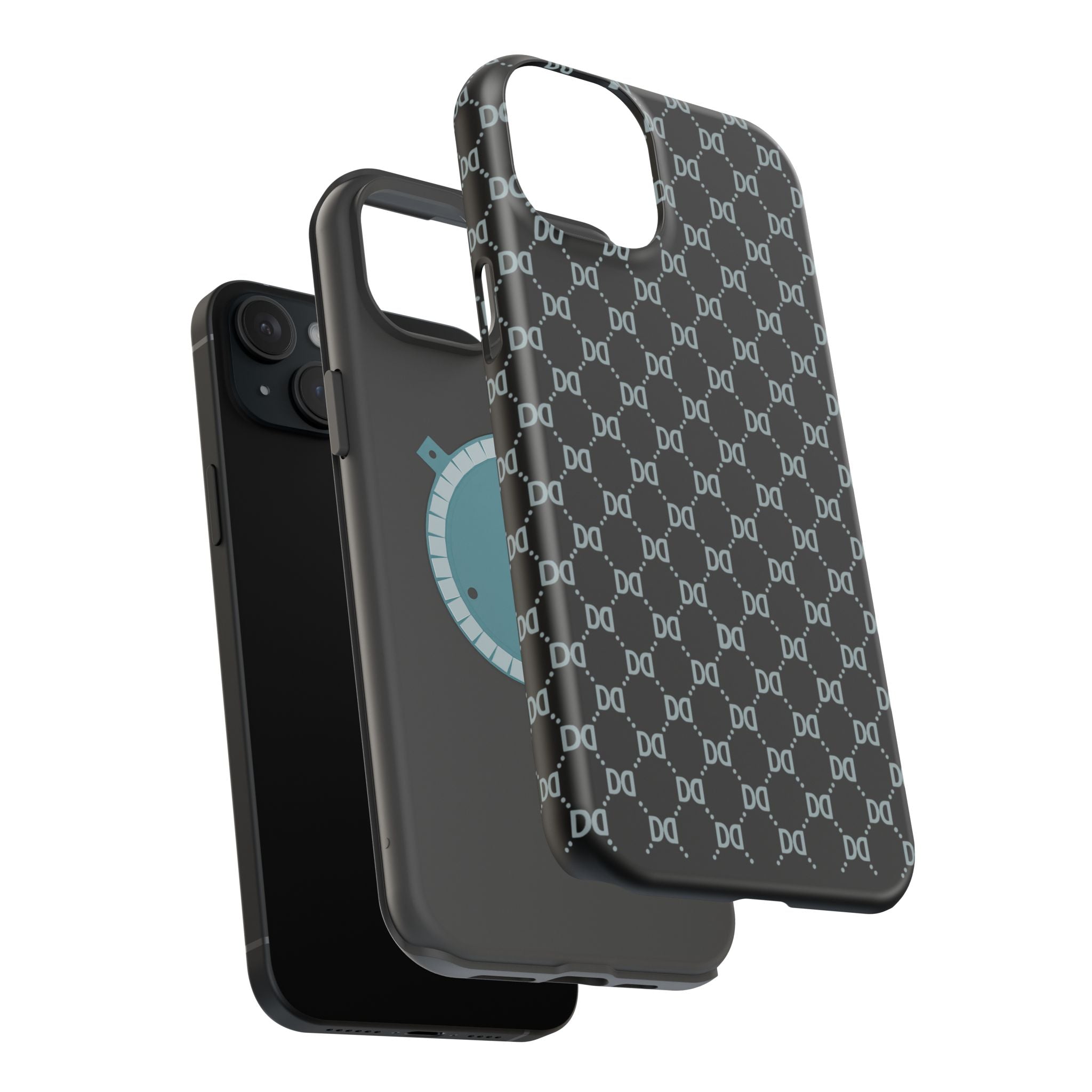 DD Monogram Pattern Magnetic Phone Case