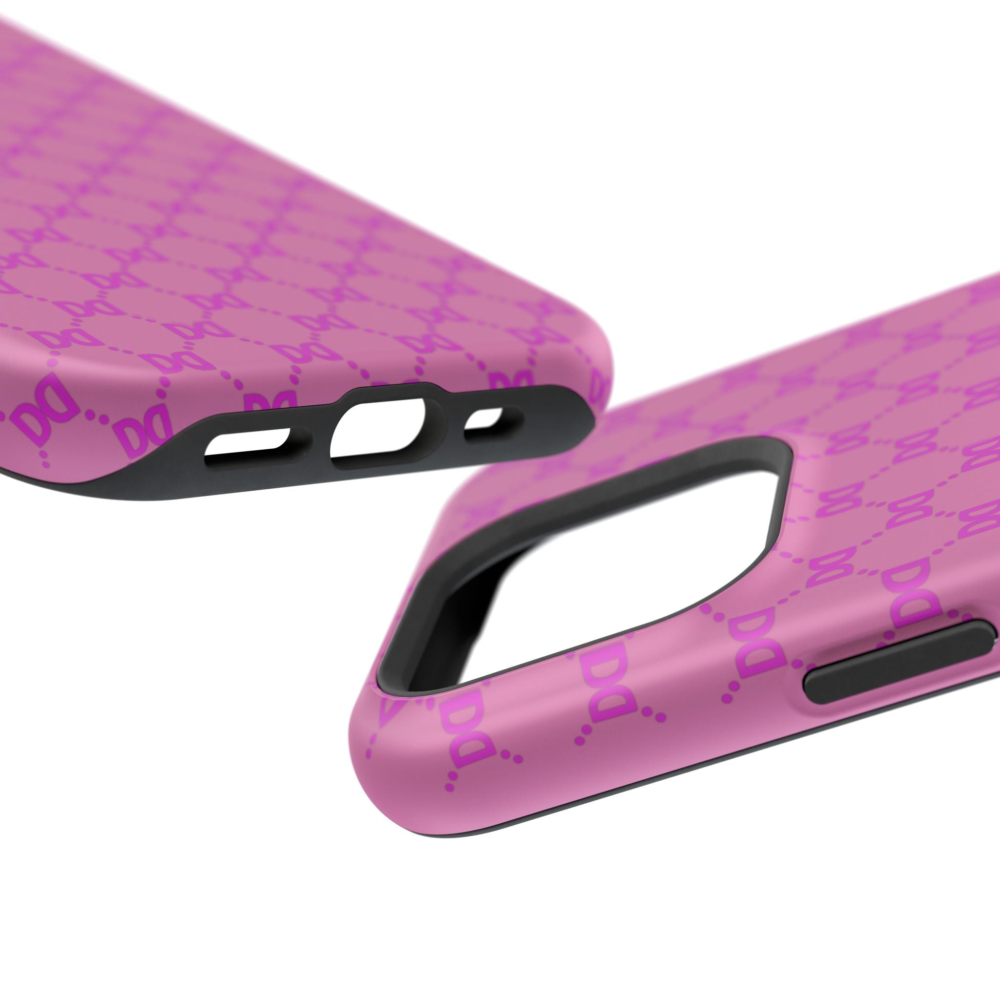 DD Monogram Pattern Magnetic Phone Case