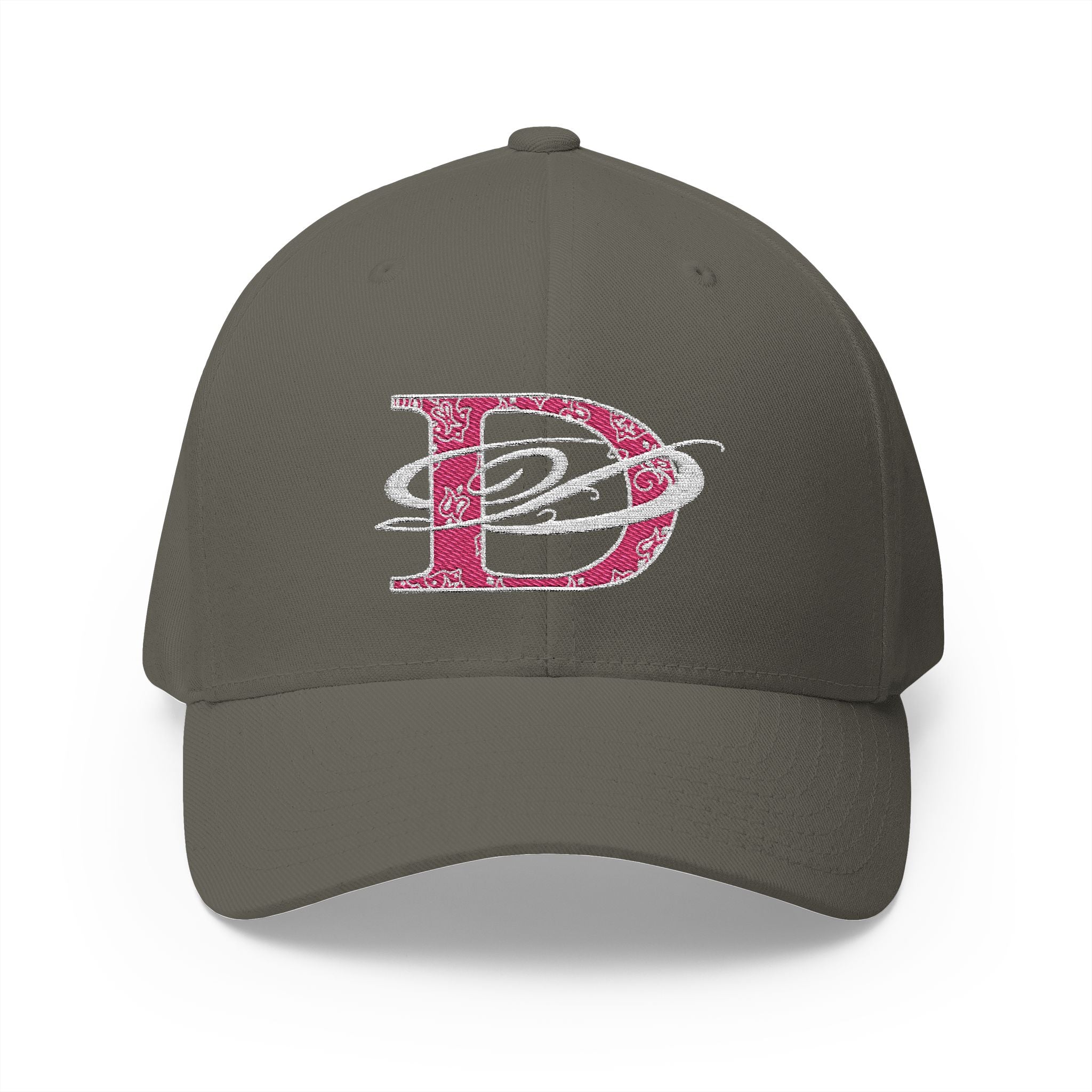 DD Bandana Logo Embroidered Closed Back Stretch Fit Cap