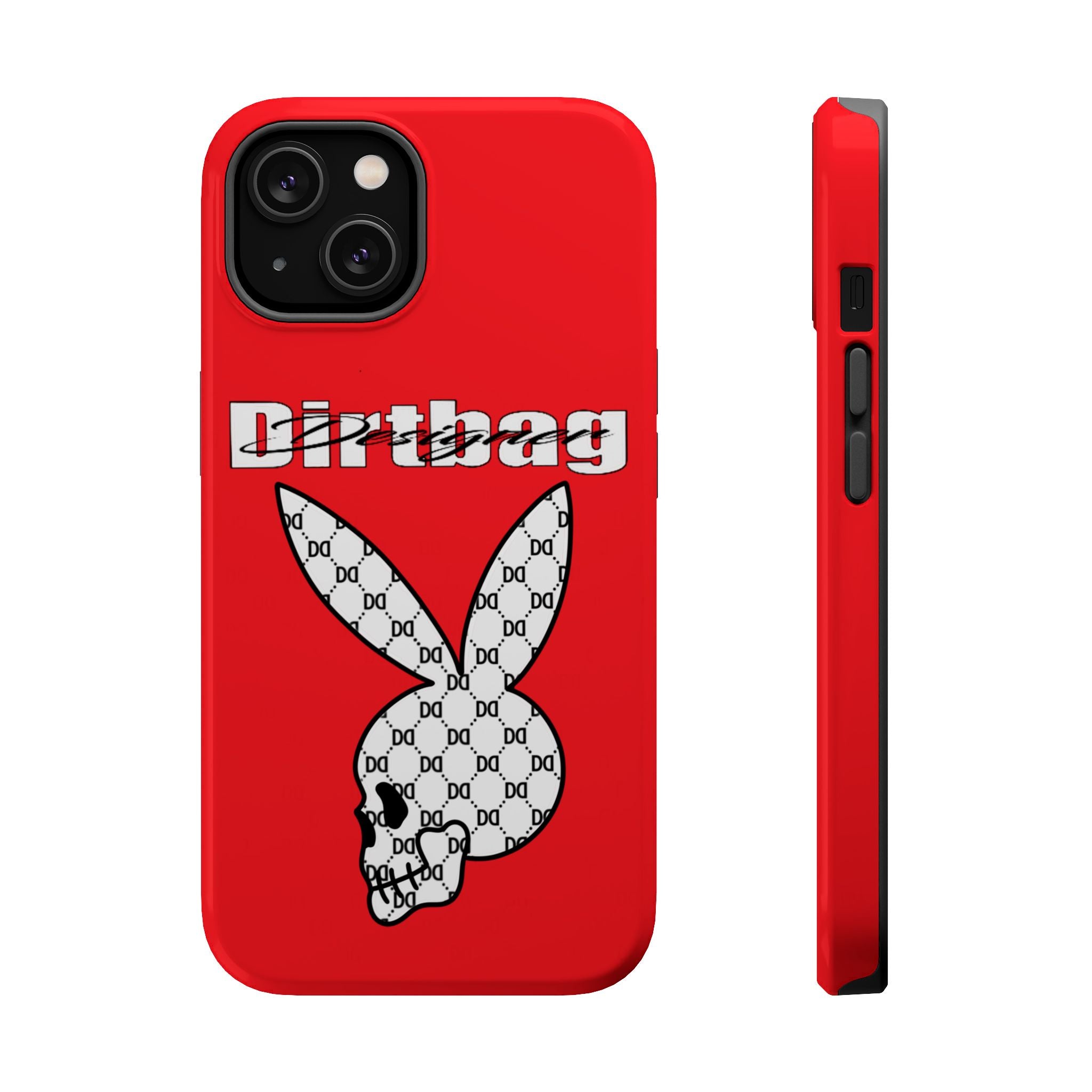 DD Monogram Bunny Skull Magnetic Phone Case