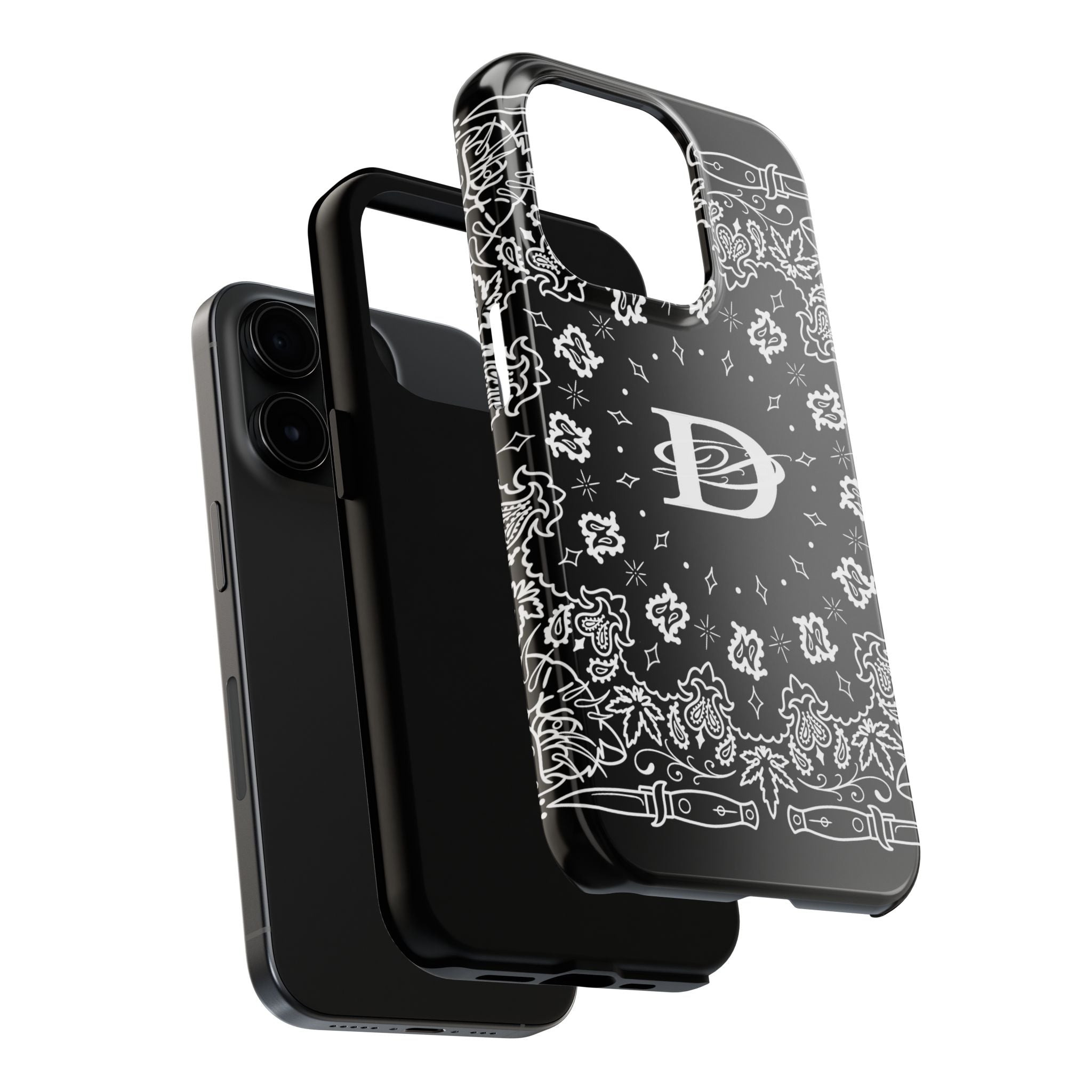 DD Custom Bandana Print Phone Case