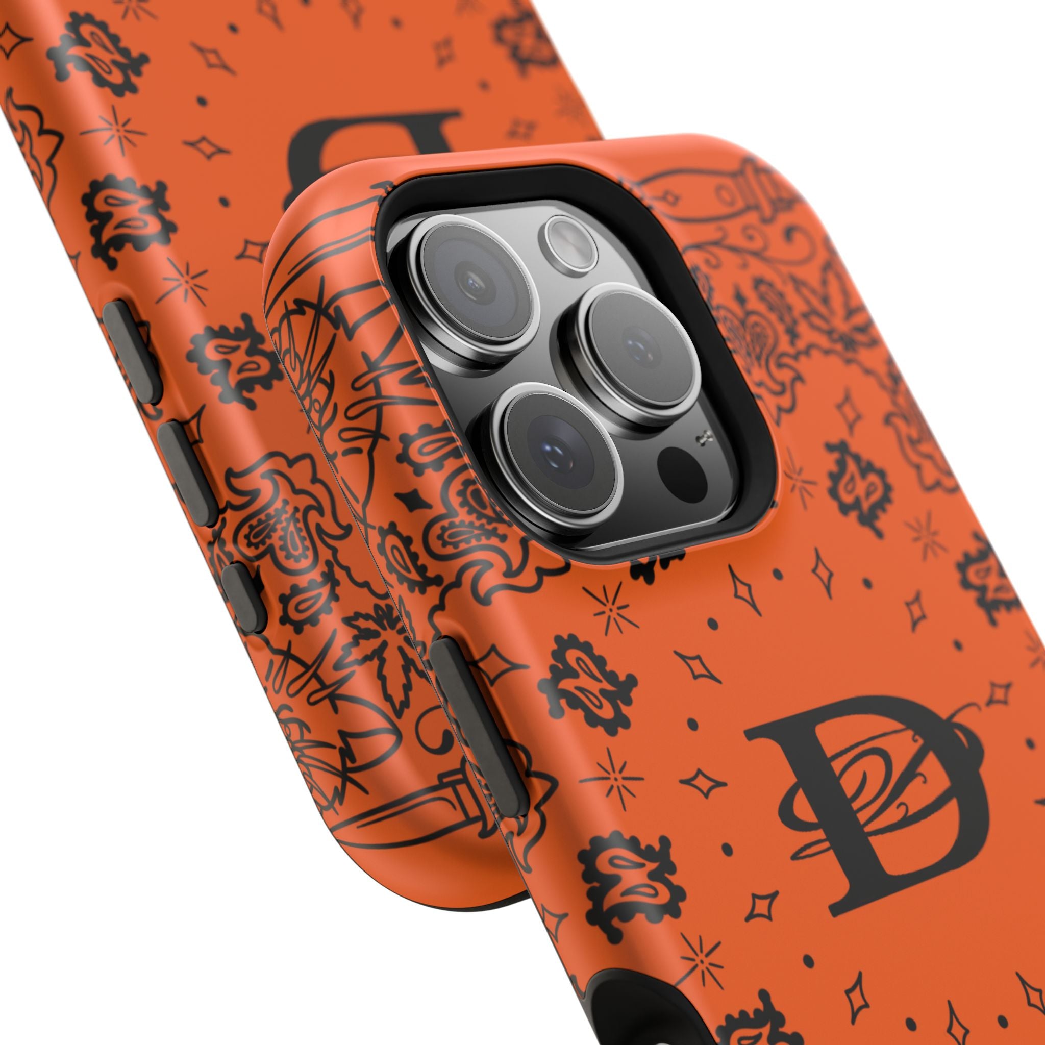 DD Custom Bandana Print Stylish Magnetic Phone Cases for Trendy Protection, Customize Your Style, Personalized Gift, Unique Design