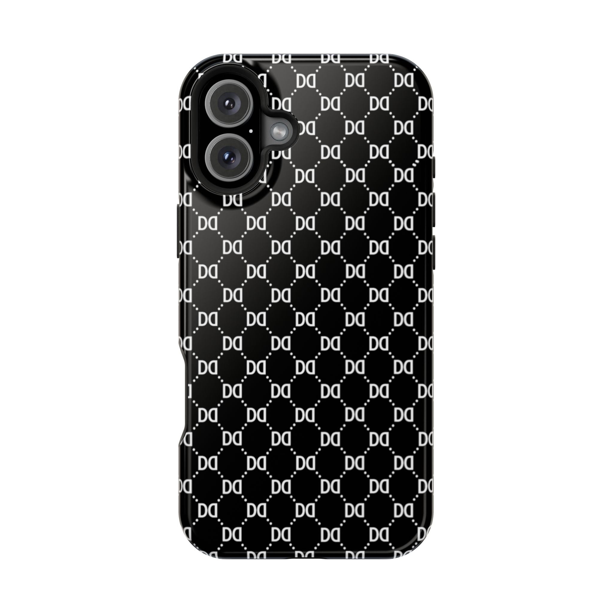DD Monogram Pattern Magnetic Phone Case
