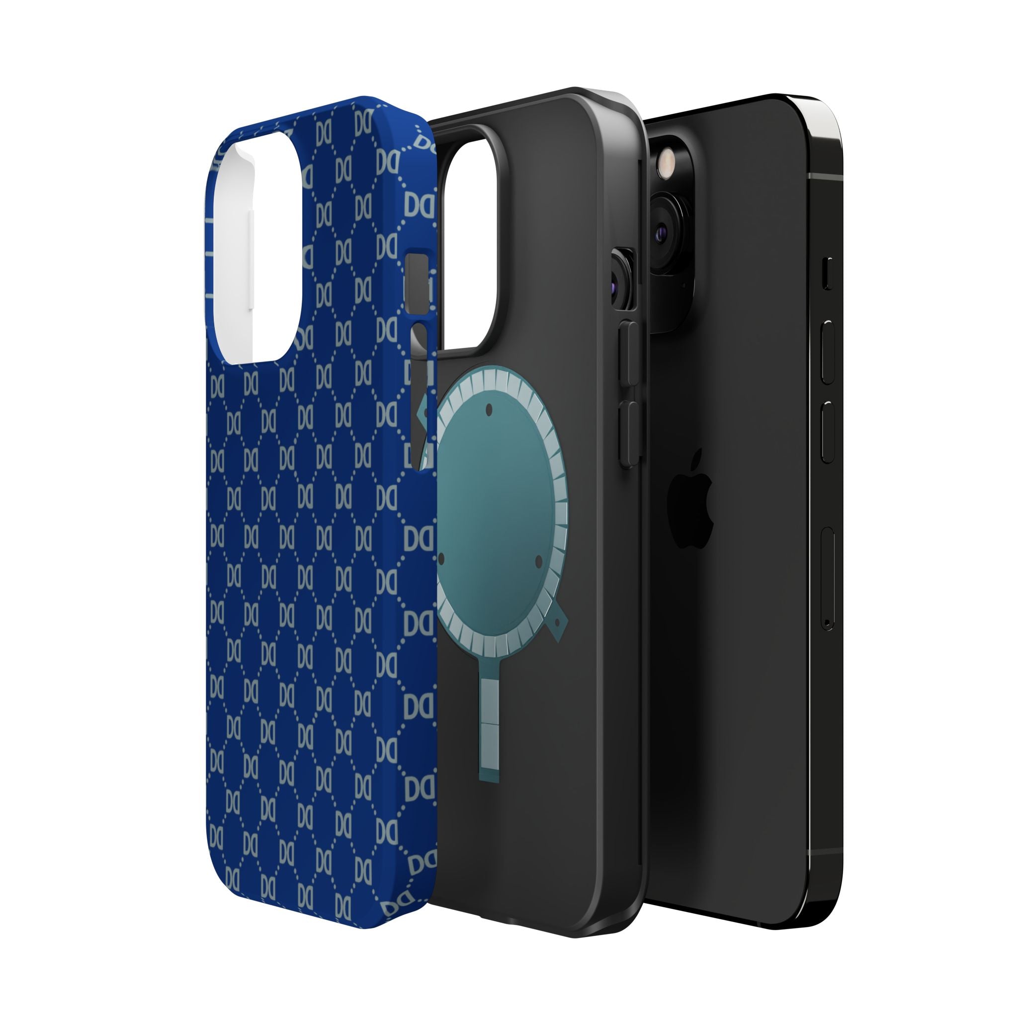 DD Monogram Pattern Magnetic Phone Case