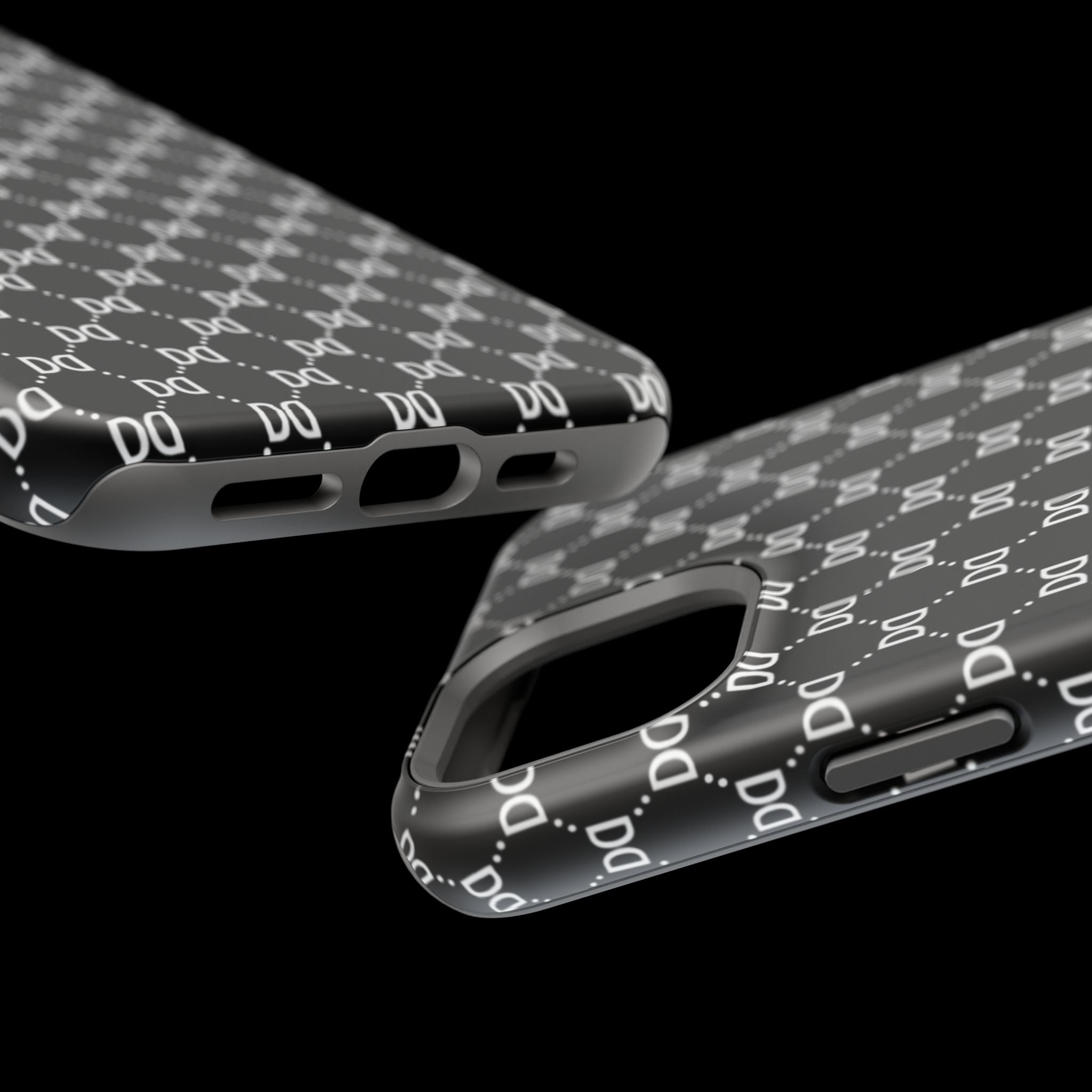 DD Monogram Pattern Magnetic Phone Case