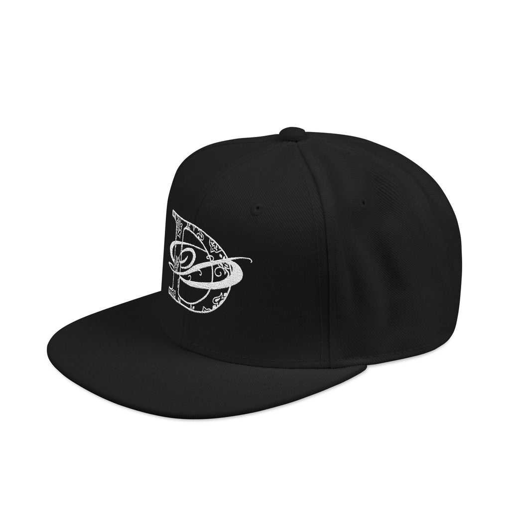 DD Bandana Print Embroidered Snapback Cap