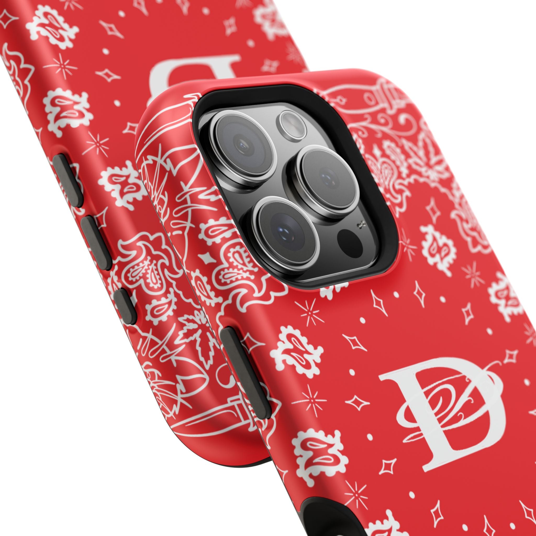 DD Custom Bandana Print Magnetic iPhone Case