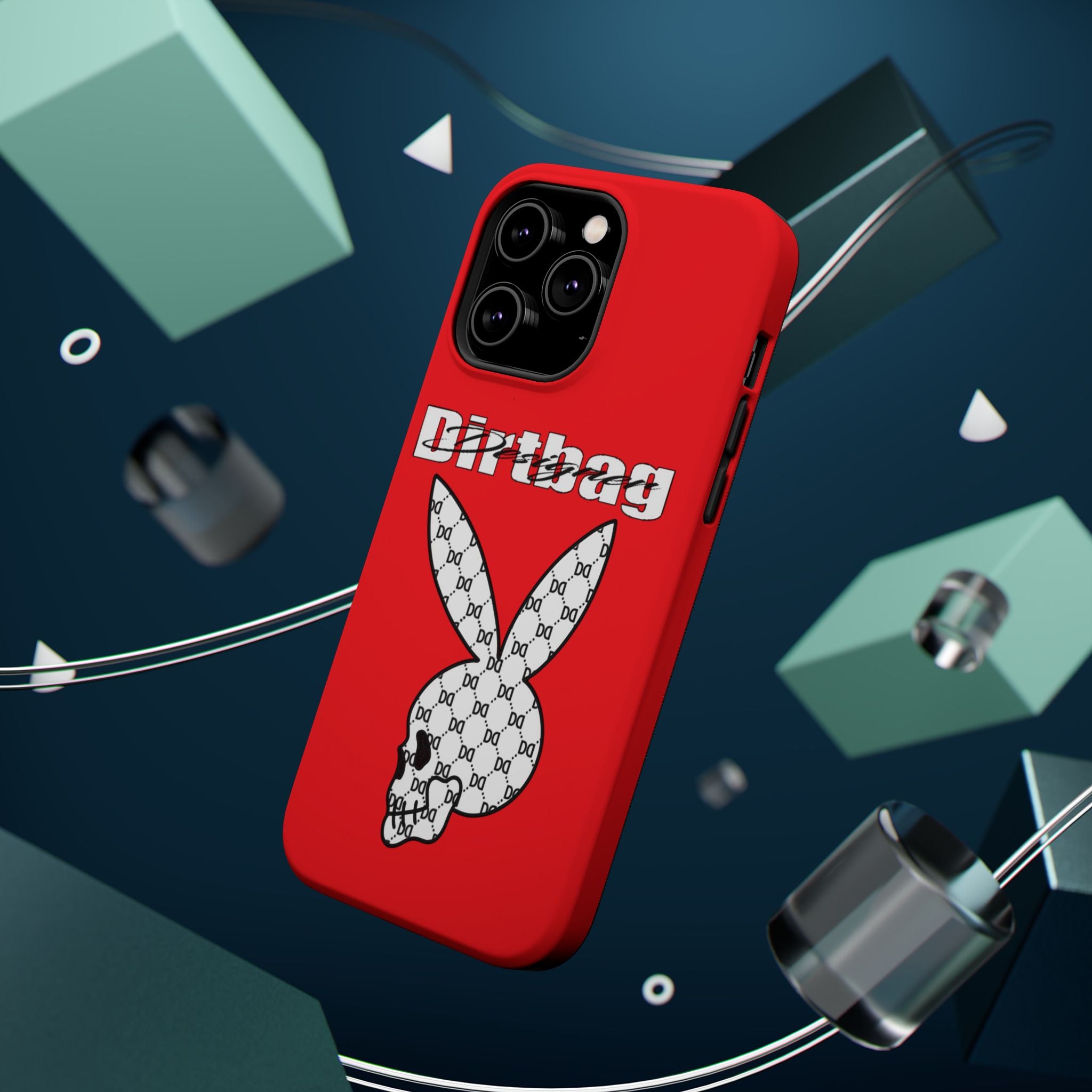 DD Monogram Bunny Skull Magnetic Phone Case