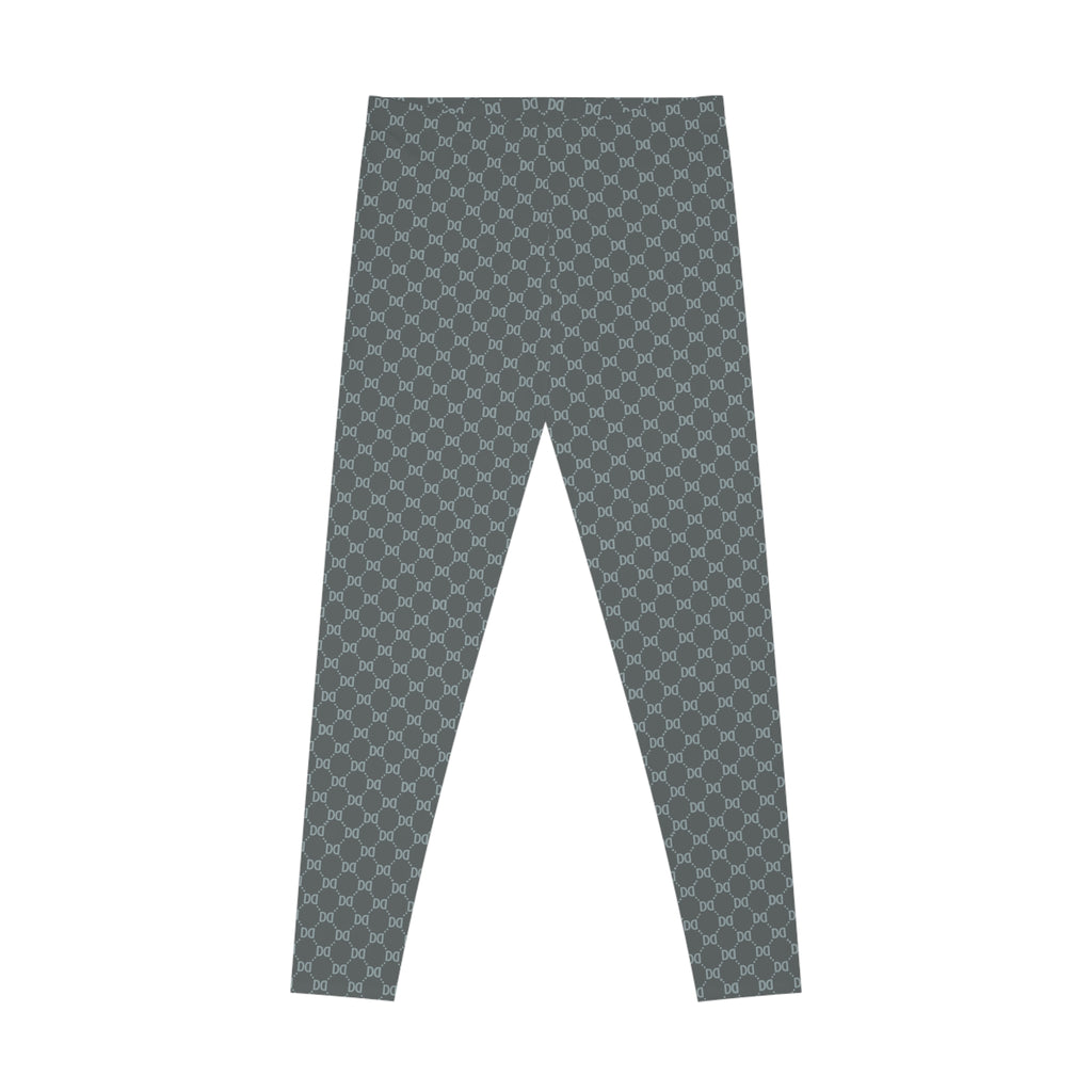 DD Monogram Print Casual Leggings AOP