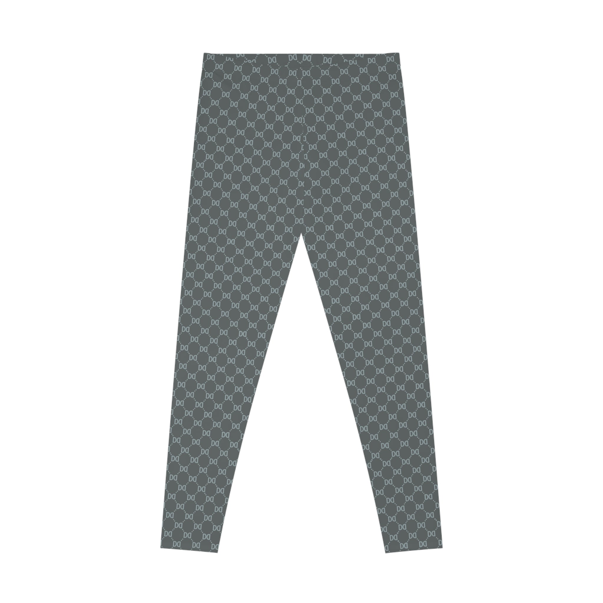 DD Monogram Print Casual Leggings AOP
