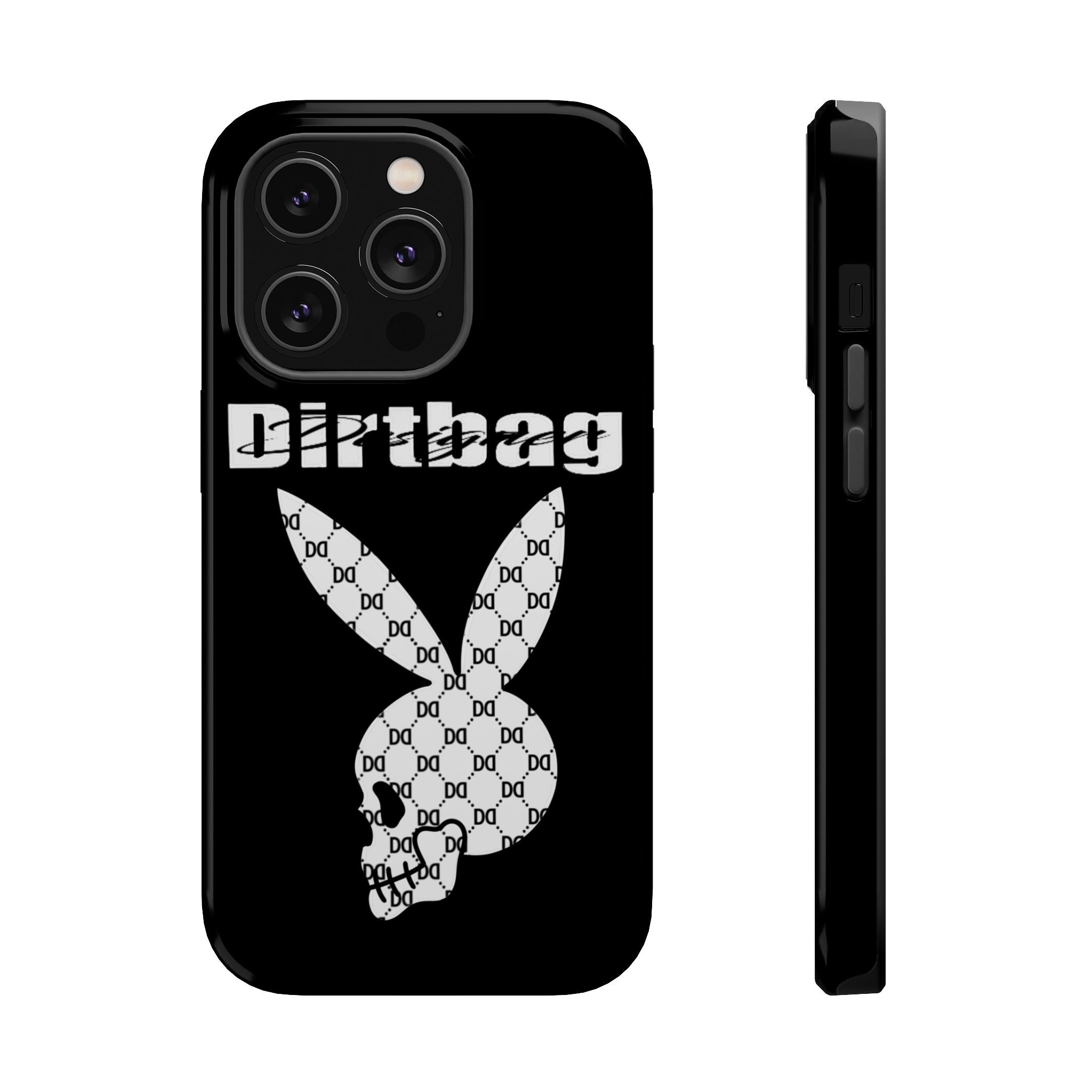 DD Monogram Bunny Skull Magnetic Phone Case