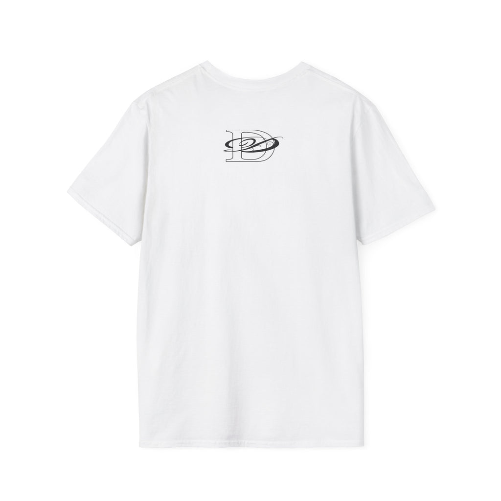 Skating Eagle Grinding on Colfax Unisex Softstyle T-Shirt