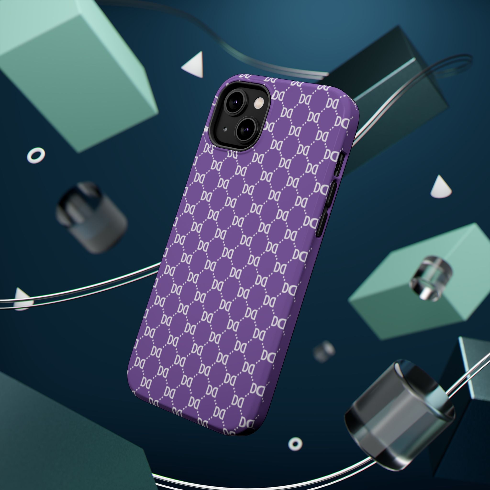 DD Monogram Pattern Magnetic Phone Case