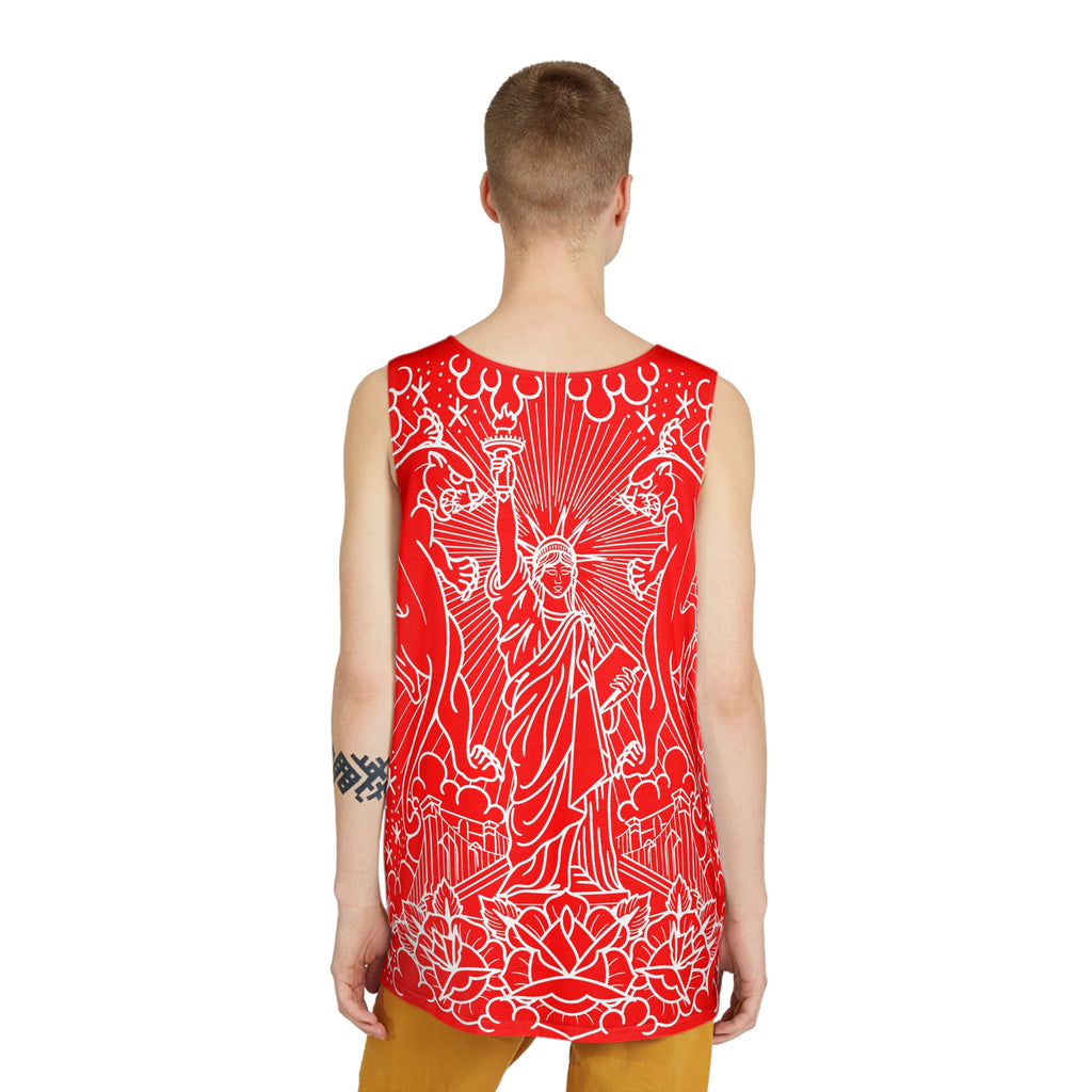 American Traditional Body Suit Tank Top AOP