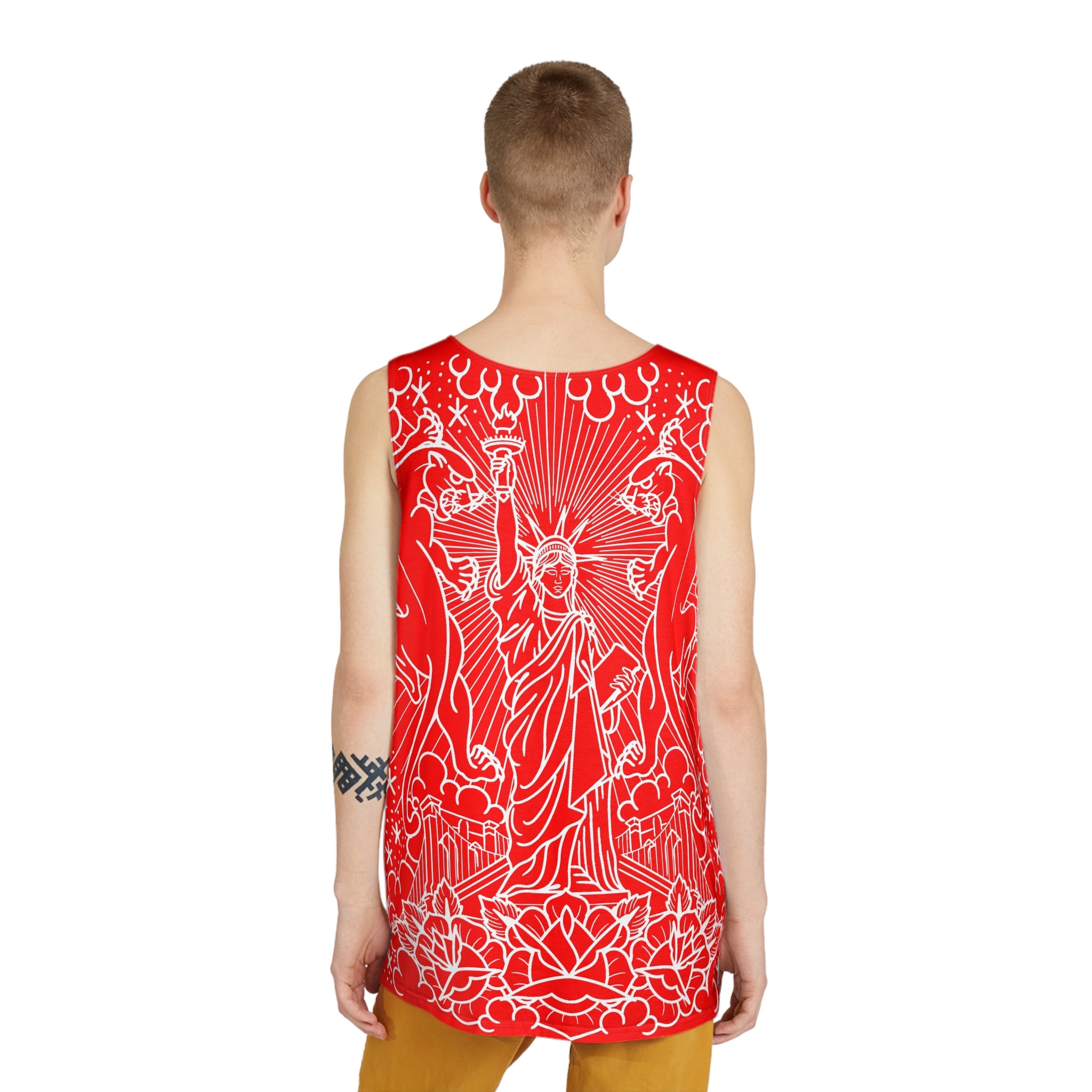 American Traditional Body Suit Tank Top AOP