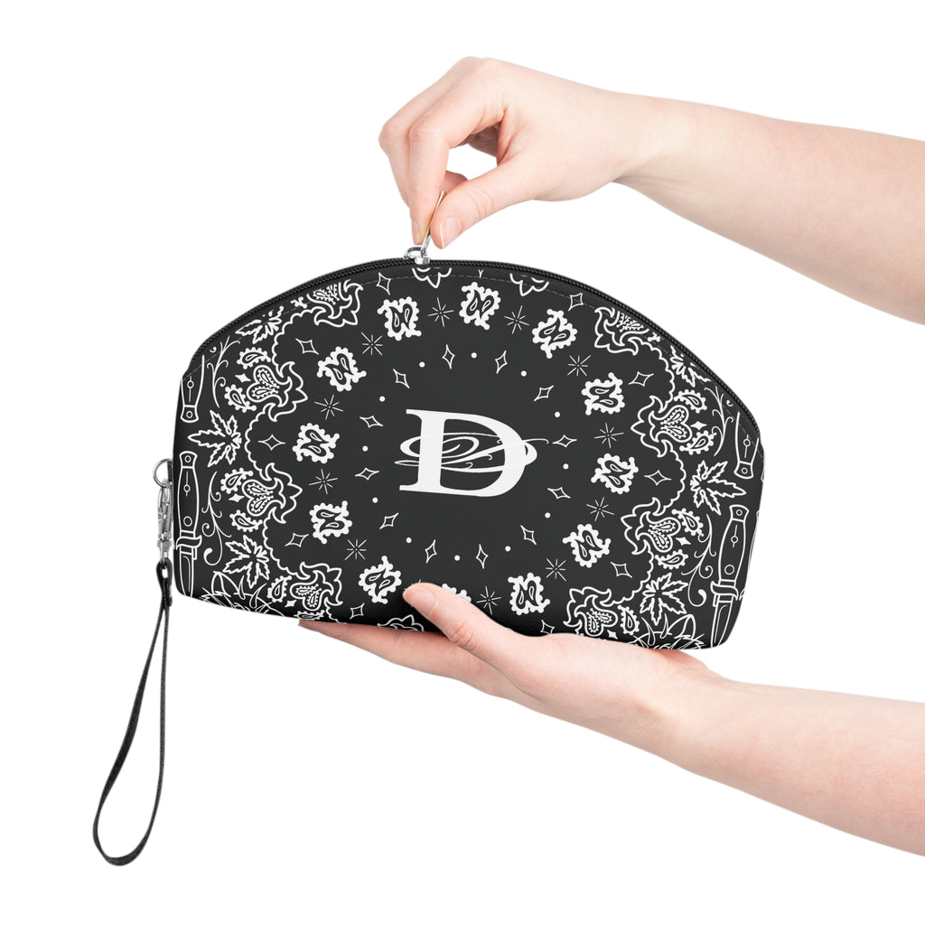 DD Custom Bandana Print Makeup Bag AOP