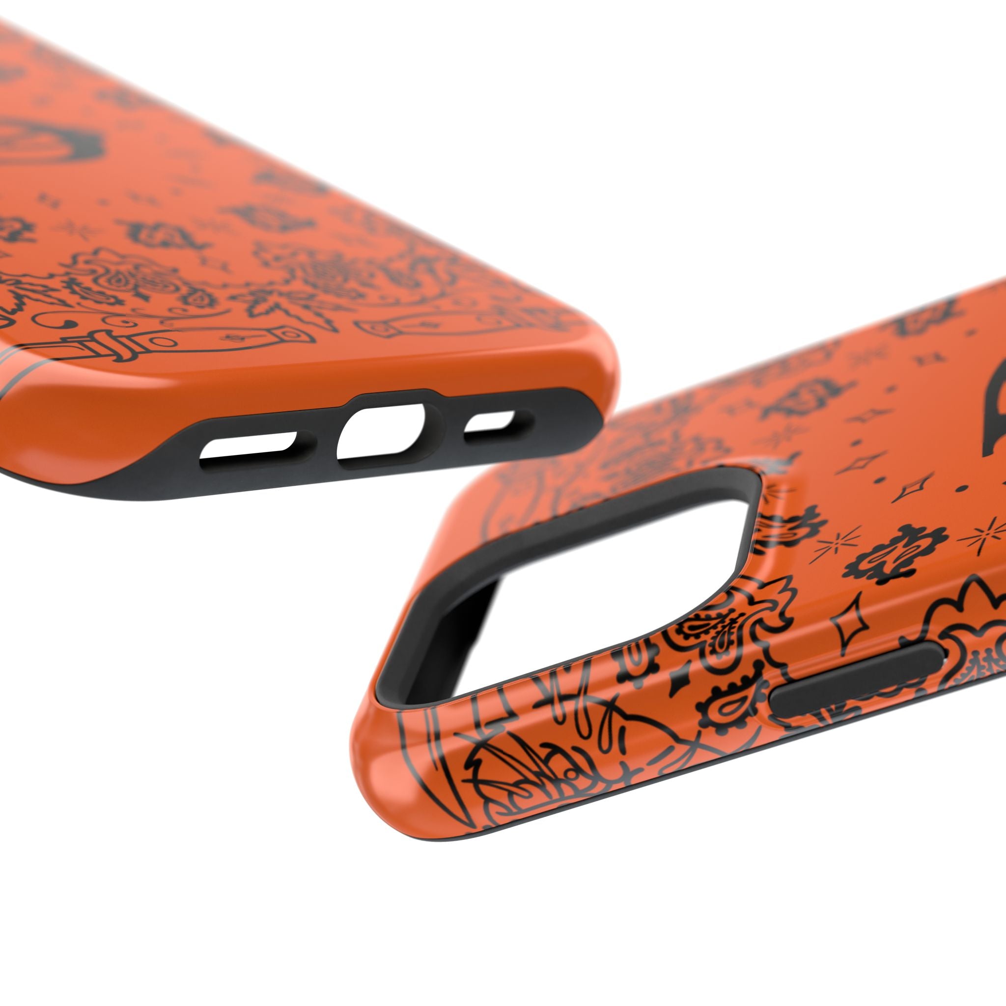 DD Custom Bandana Print Stylish Magnetic Phone Cases for Trendy Protection, Customize Your Style, Personalized Gift, Unique Design