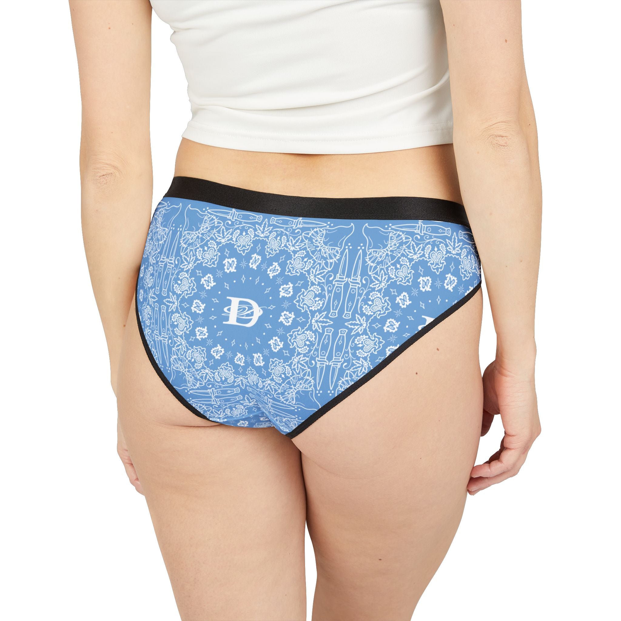 DD Custom Bandana Print  Women's Underwear AOP