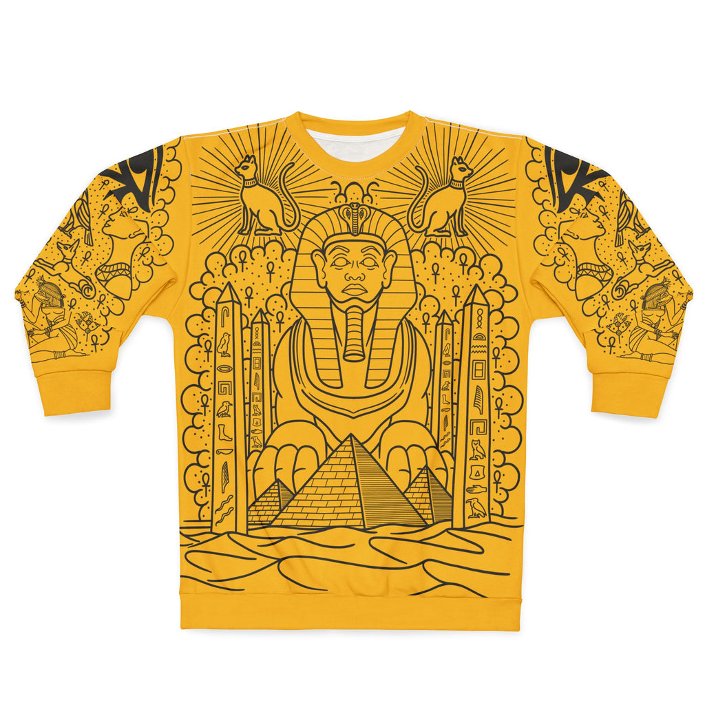 Ancient Egypt Tattoo Body Suit Unisex Crewneck Sweatshirt AOP