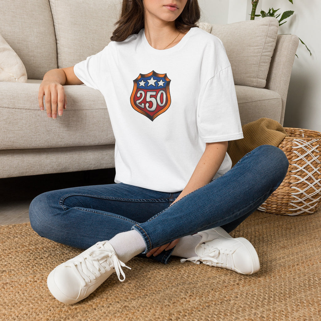 250th Anniversery Shield Tattoo Unisex Softstyle T-Shirt