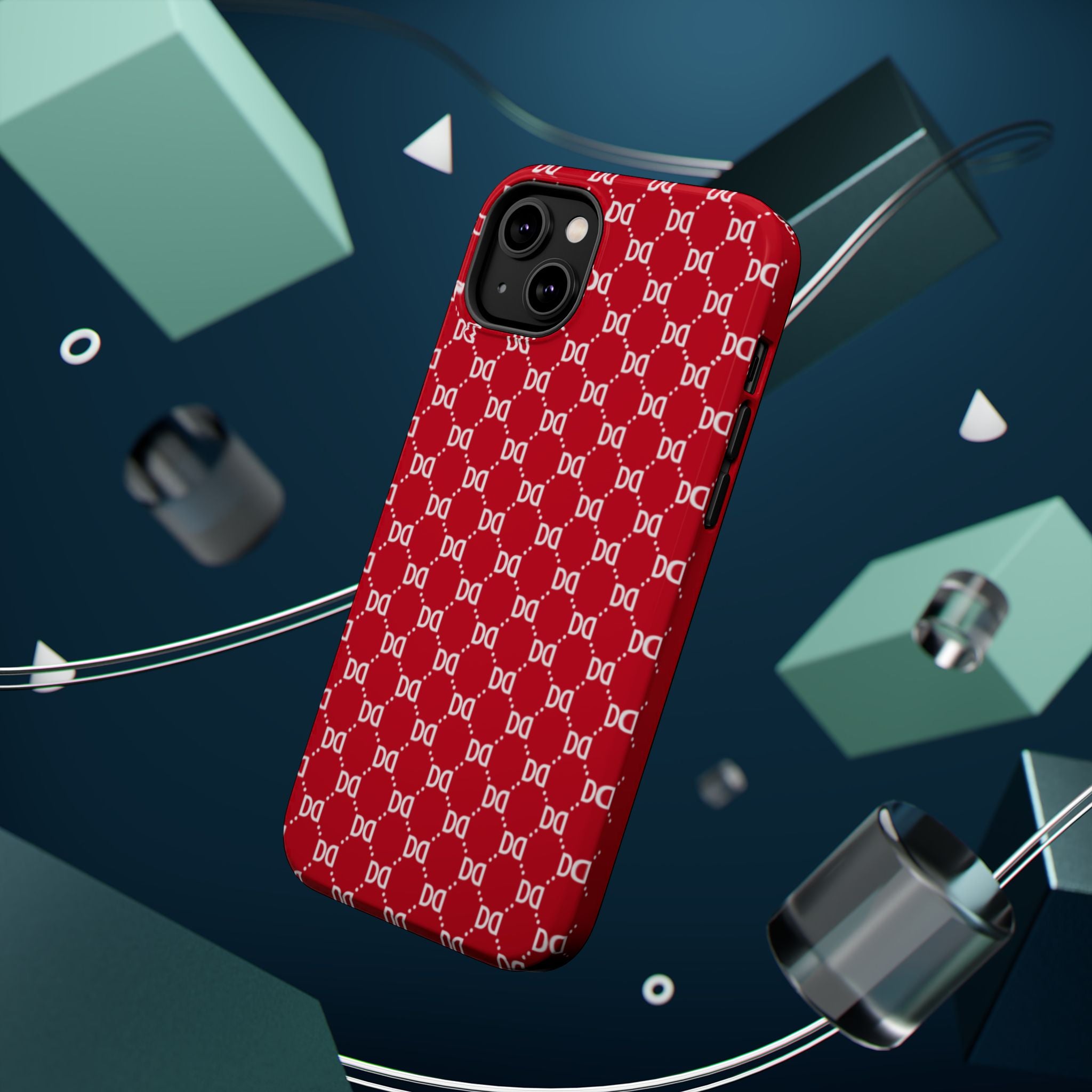 DD Monogram Pattern Magnetic Phone Case