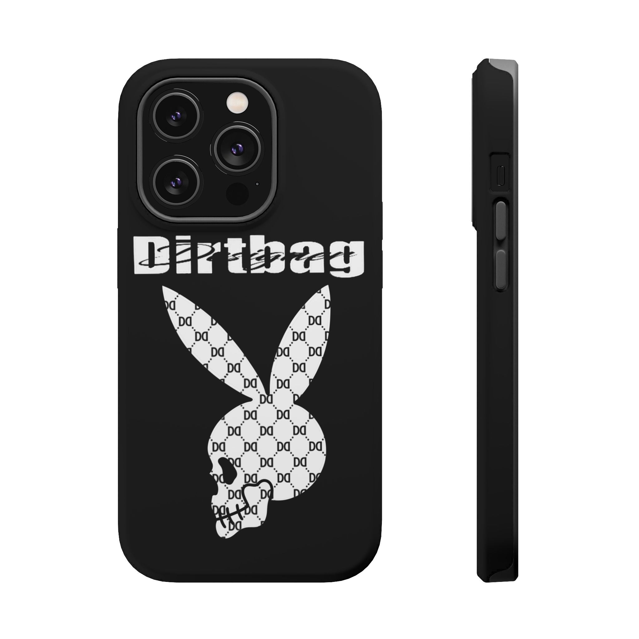 DD Monogram Bunny Skull Magnetic Phone Case