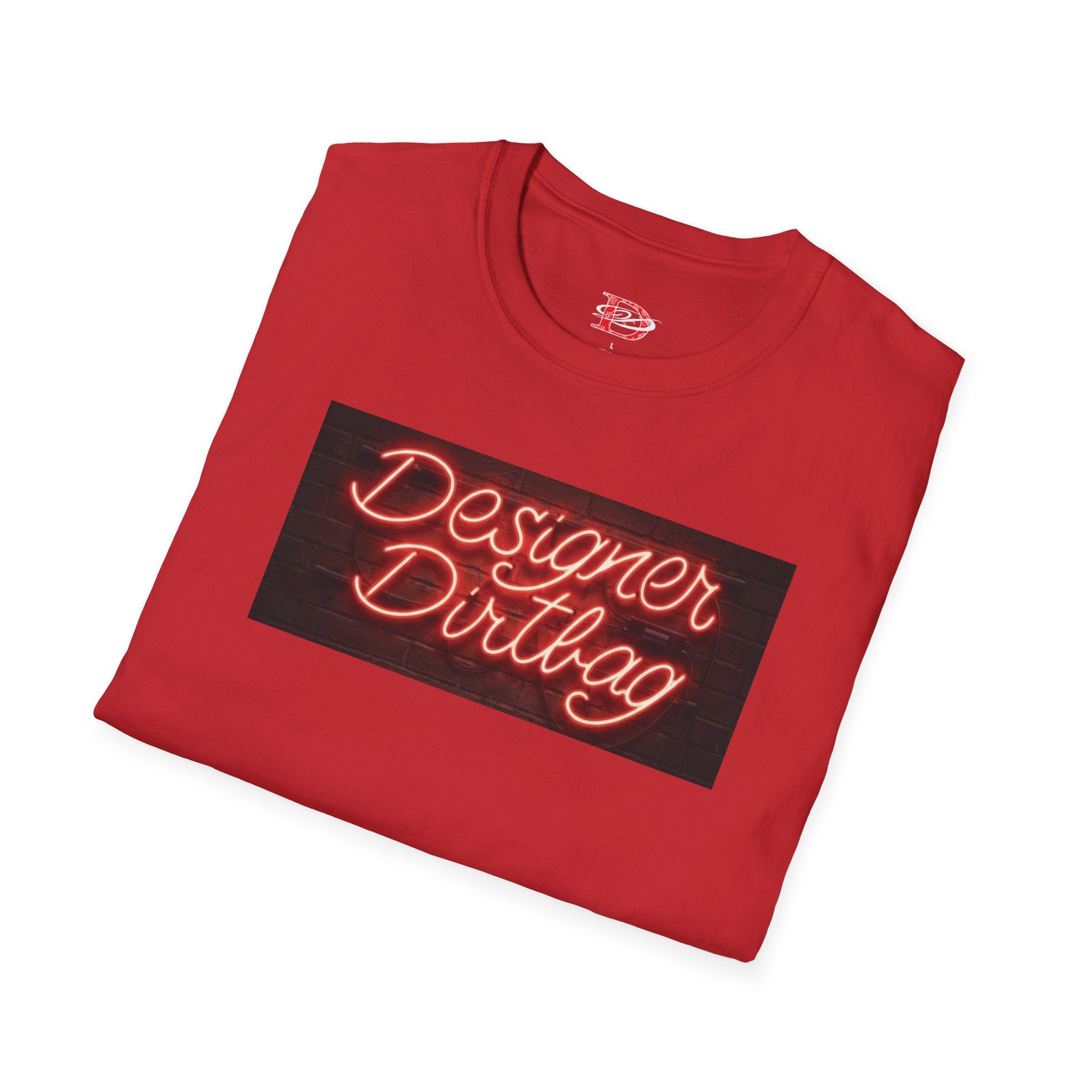 DD Neon Sign Softstyle Unisex T-Shirt
