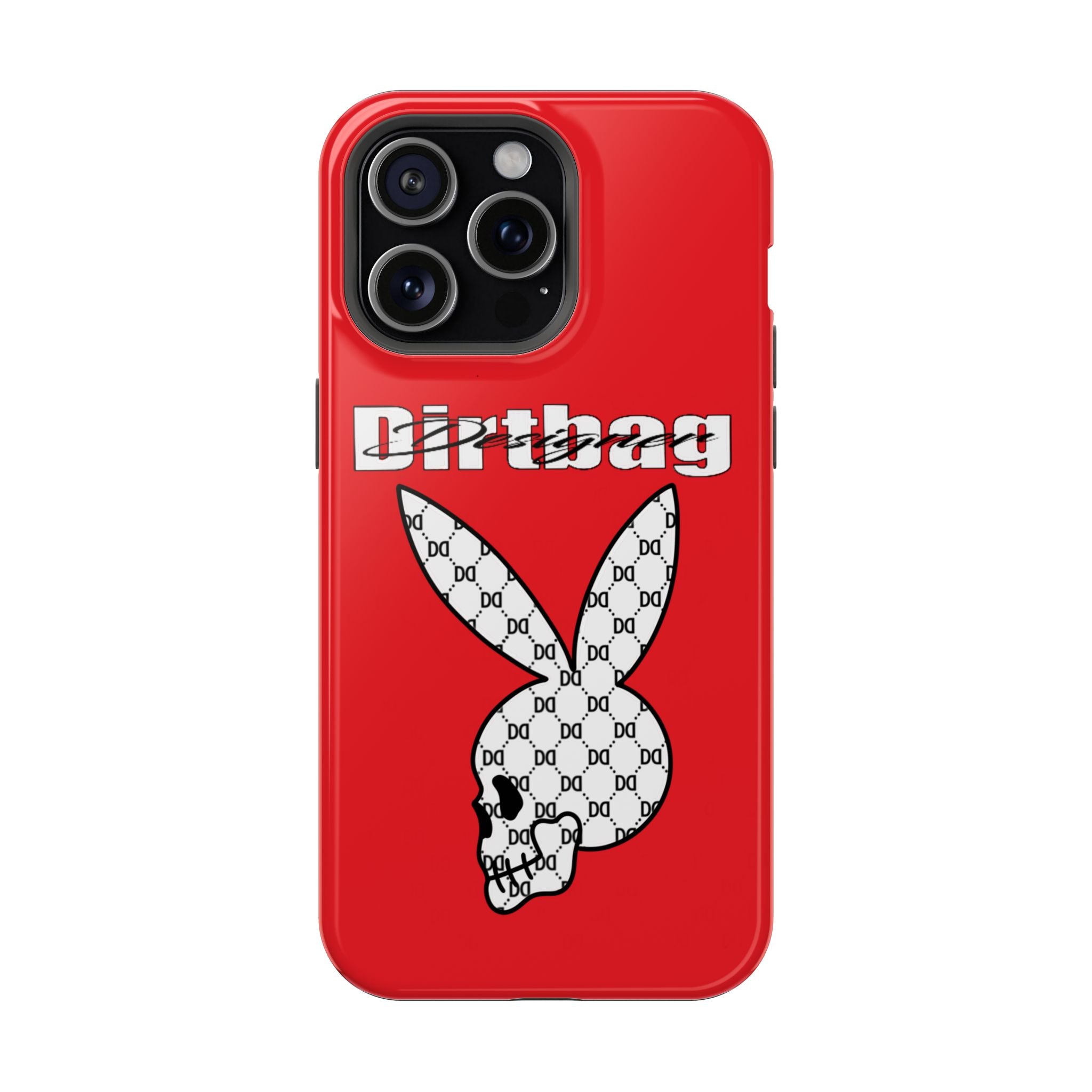 DD Monogram Bunny Skull Magnetic Phone Case