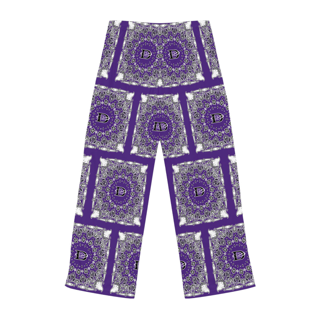 DD Custom Bandana Print Women's Pajama Pants AOP