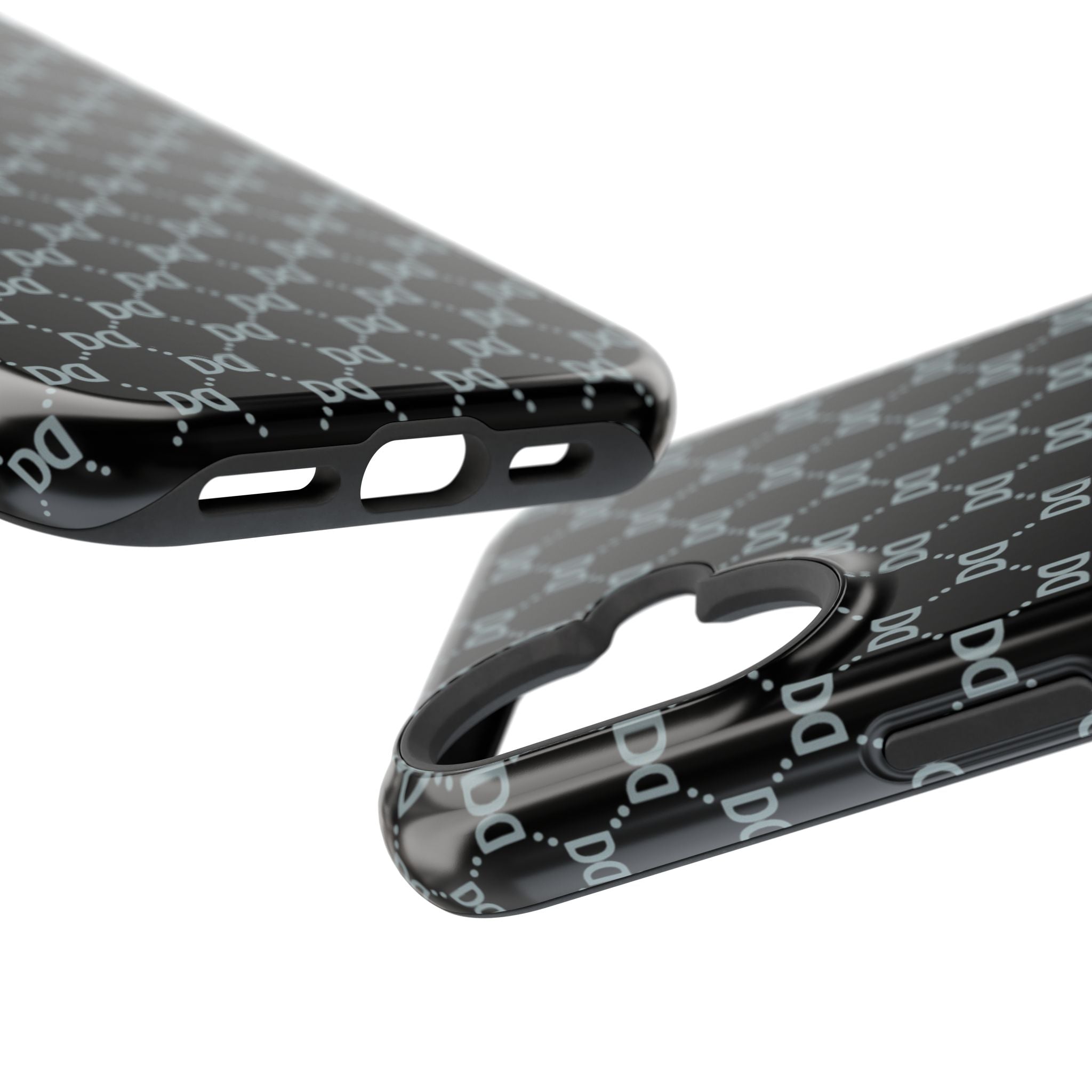 DD Monogram Pattern Magnetic Phone Case