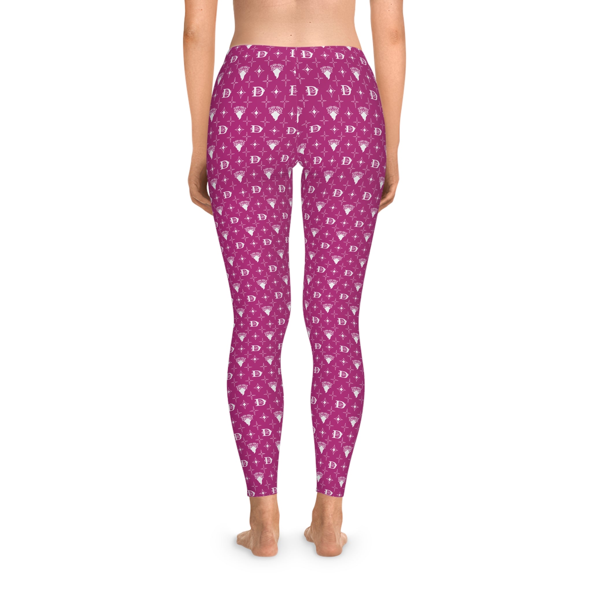Bandito Panther Custom Monogram Women's Casual Leggings AOP