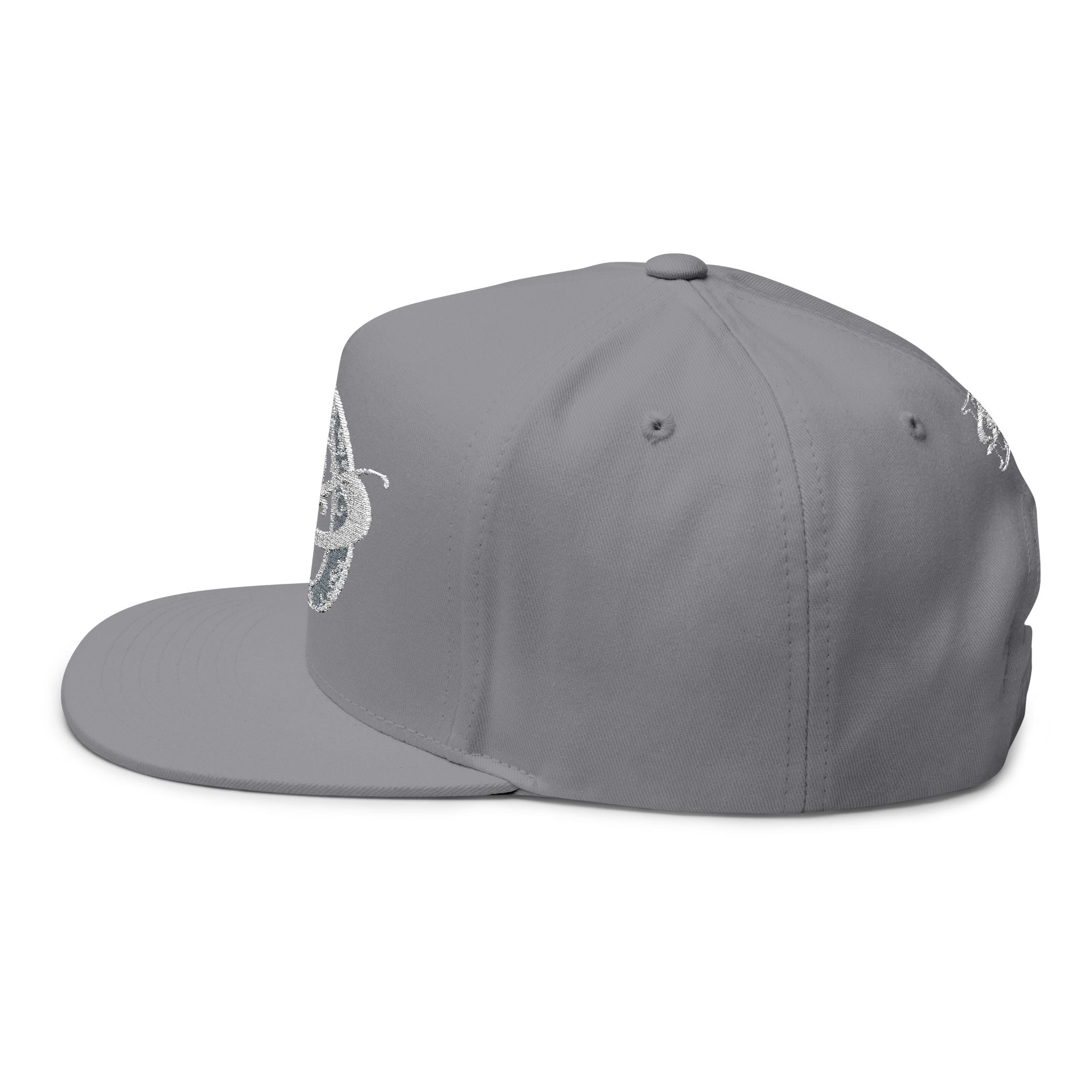 DD Bandana Logo Flat Bill Snapback Cap