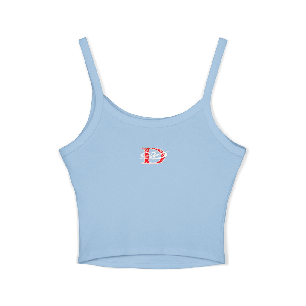 250th Anniversary Eagle w/Flag Shield Spaghetti Strap Woman's Tank Top