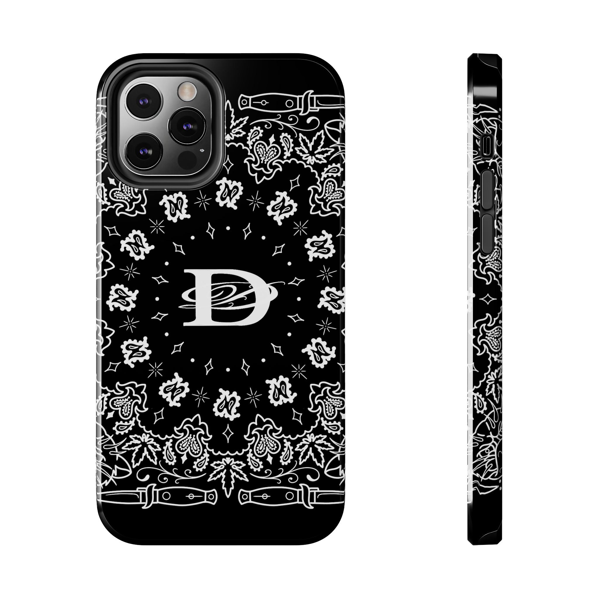 DD Custom Bandana Print Phone Case