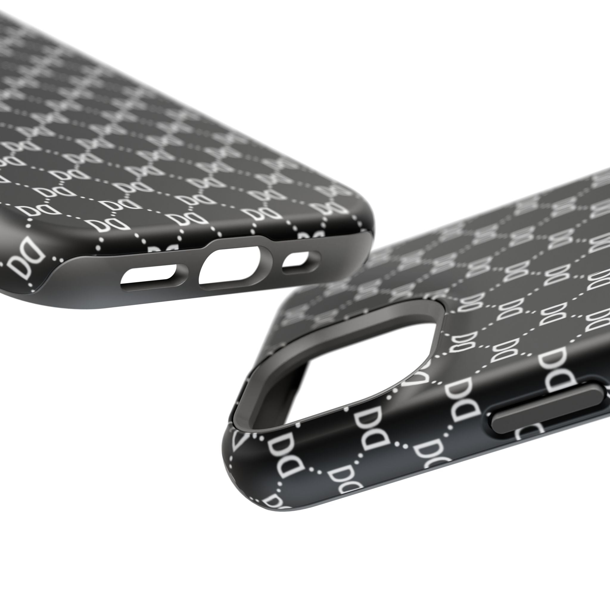 DD Monogram Pattern Magnetic Phone Case