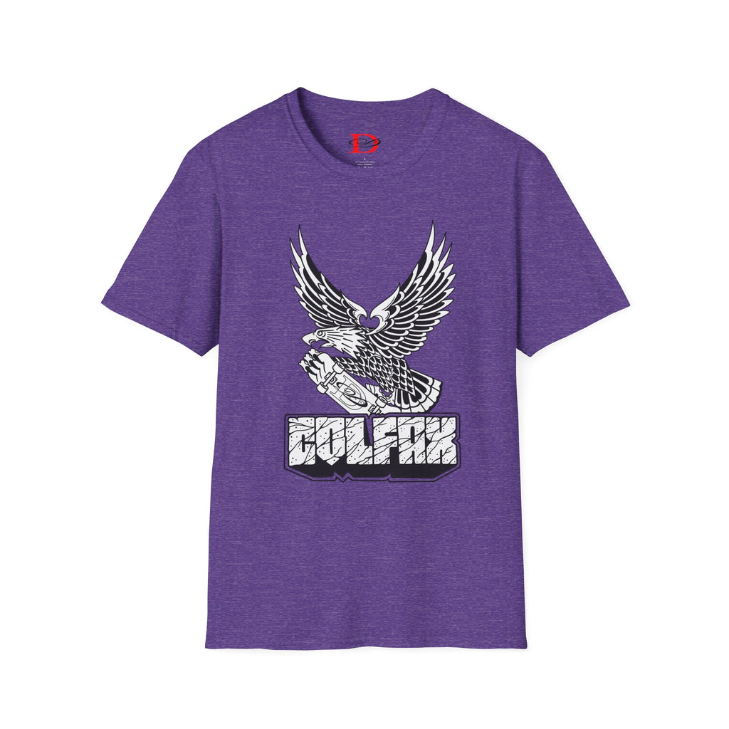 Skating Eagle Grinding on Colfax Ave. Unisex Softstyle T-Shirt