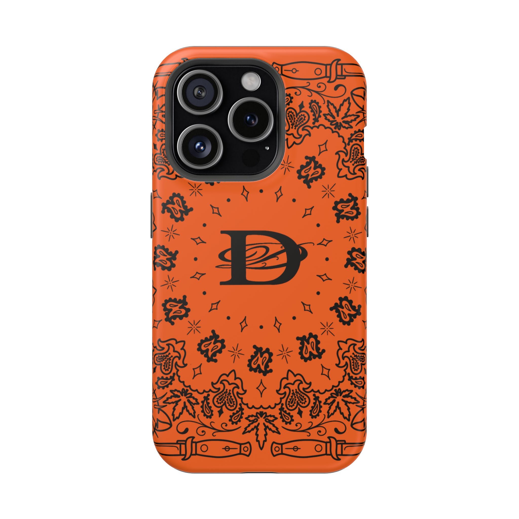 DD Custom Bandana Print Stylish Magnetic Phone Cases for Trendy Protection, Customize Your Style, Personalized Gift, Unique Design