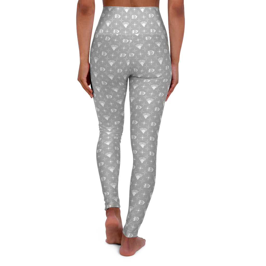 Bandito Panther Custom Monogram High Waisted Yoga Leggings AOP